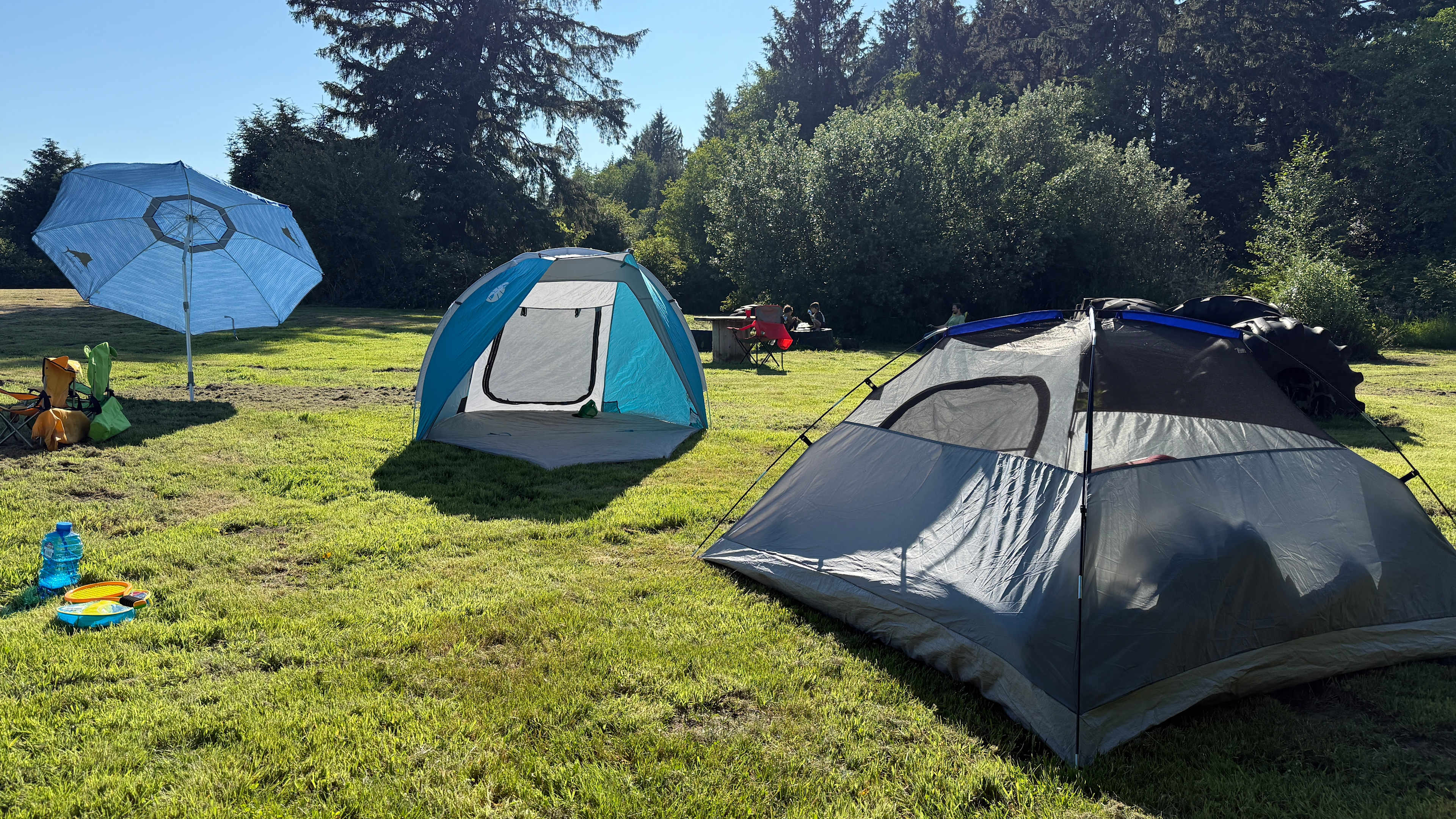 Our campsite 