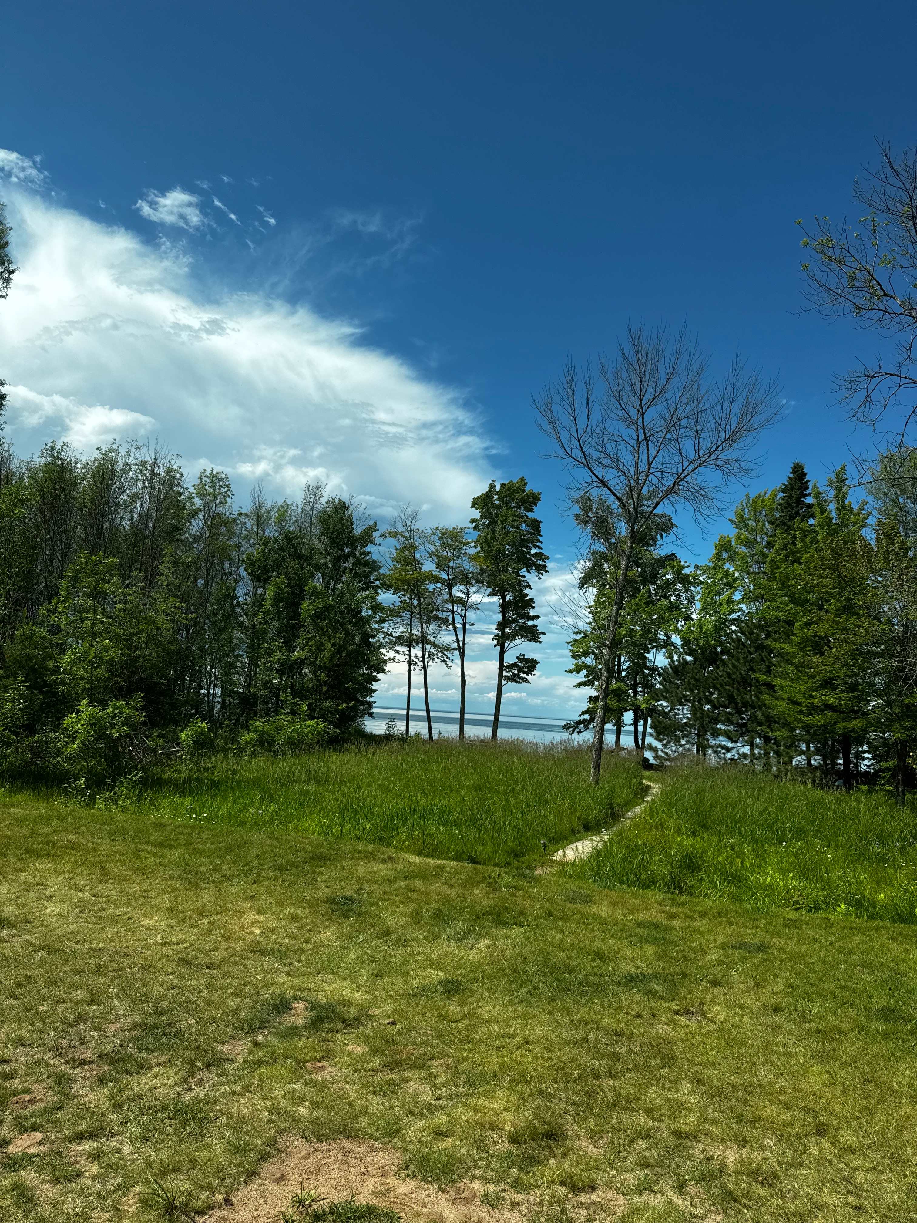 View from campsite 