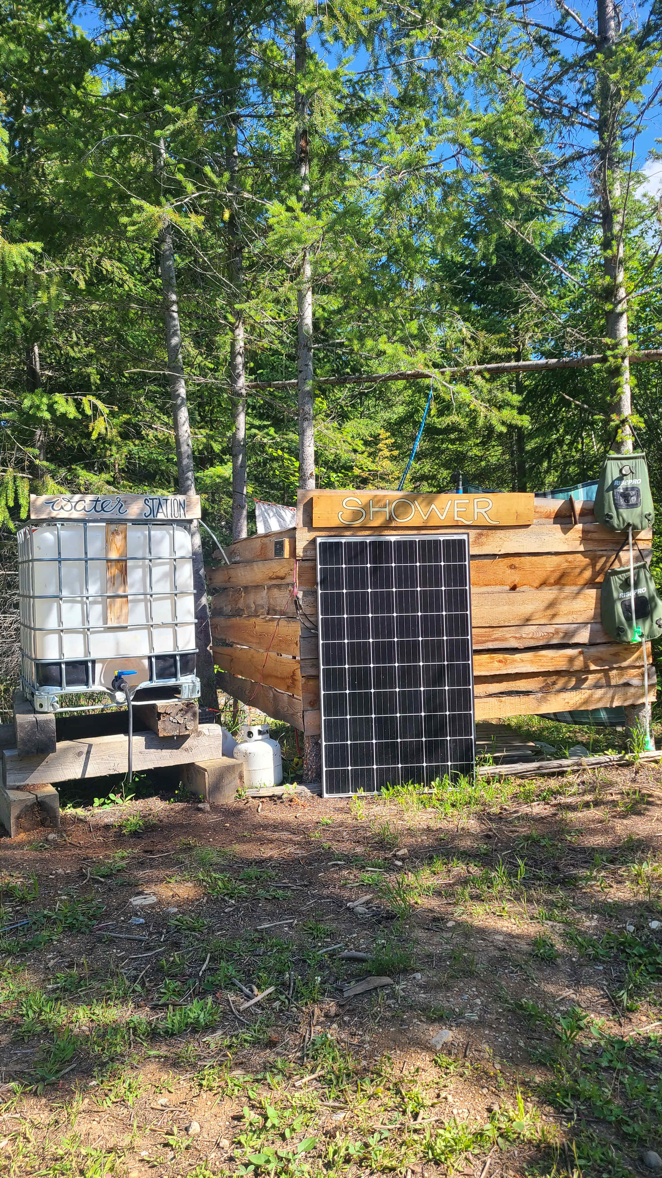 Sauna Under the Stars Camping