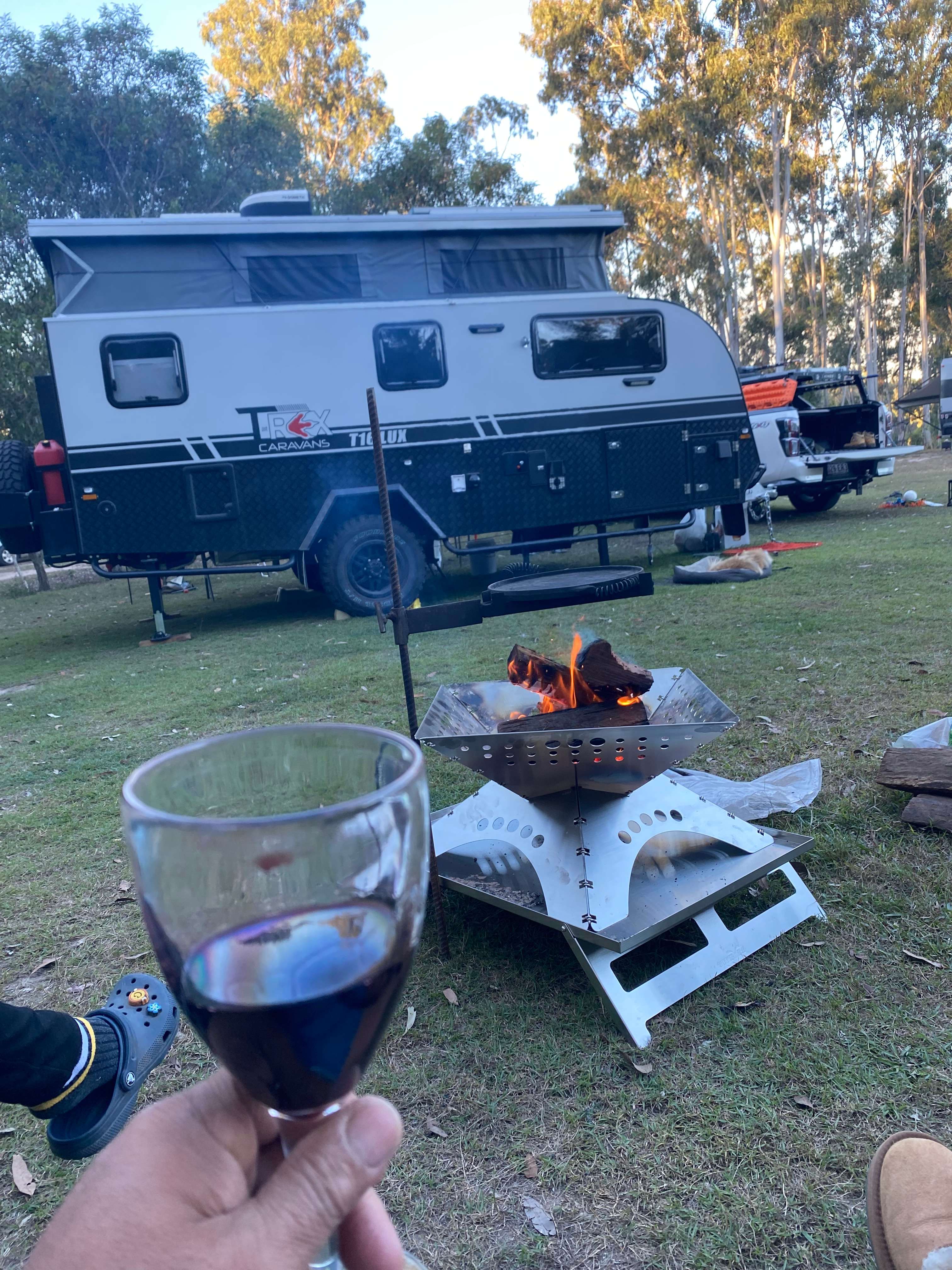 Peaceful Riverside Camping