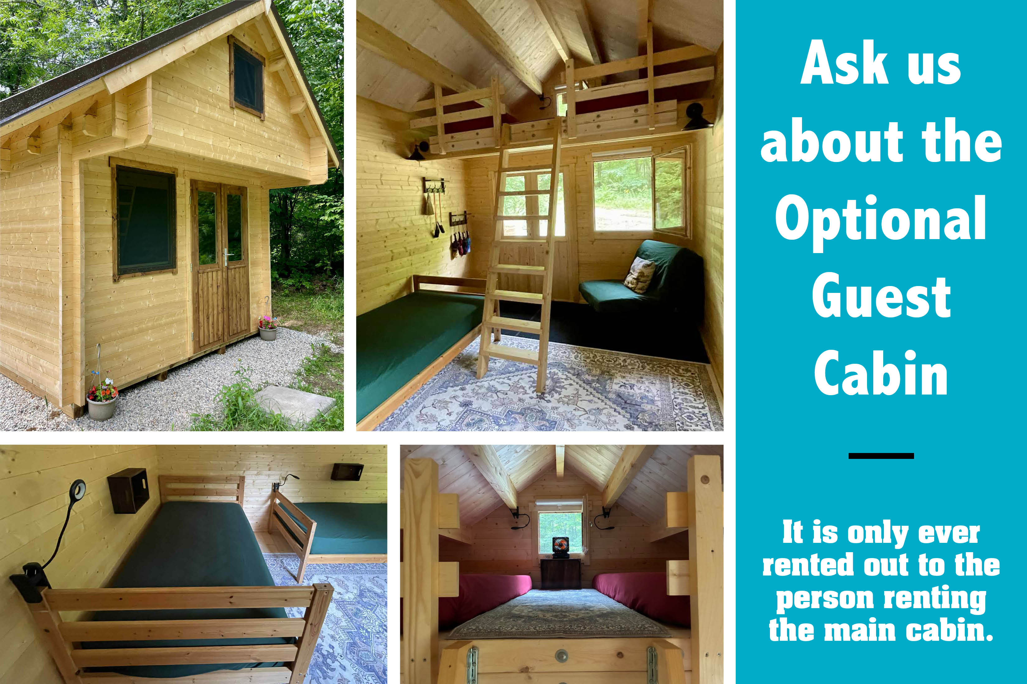 Glamping - Intimate Cabin & Campsites