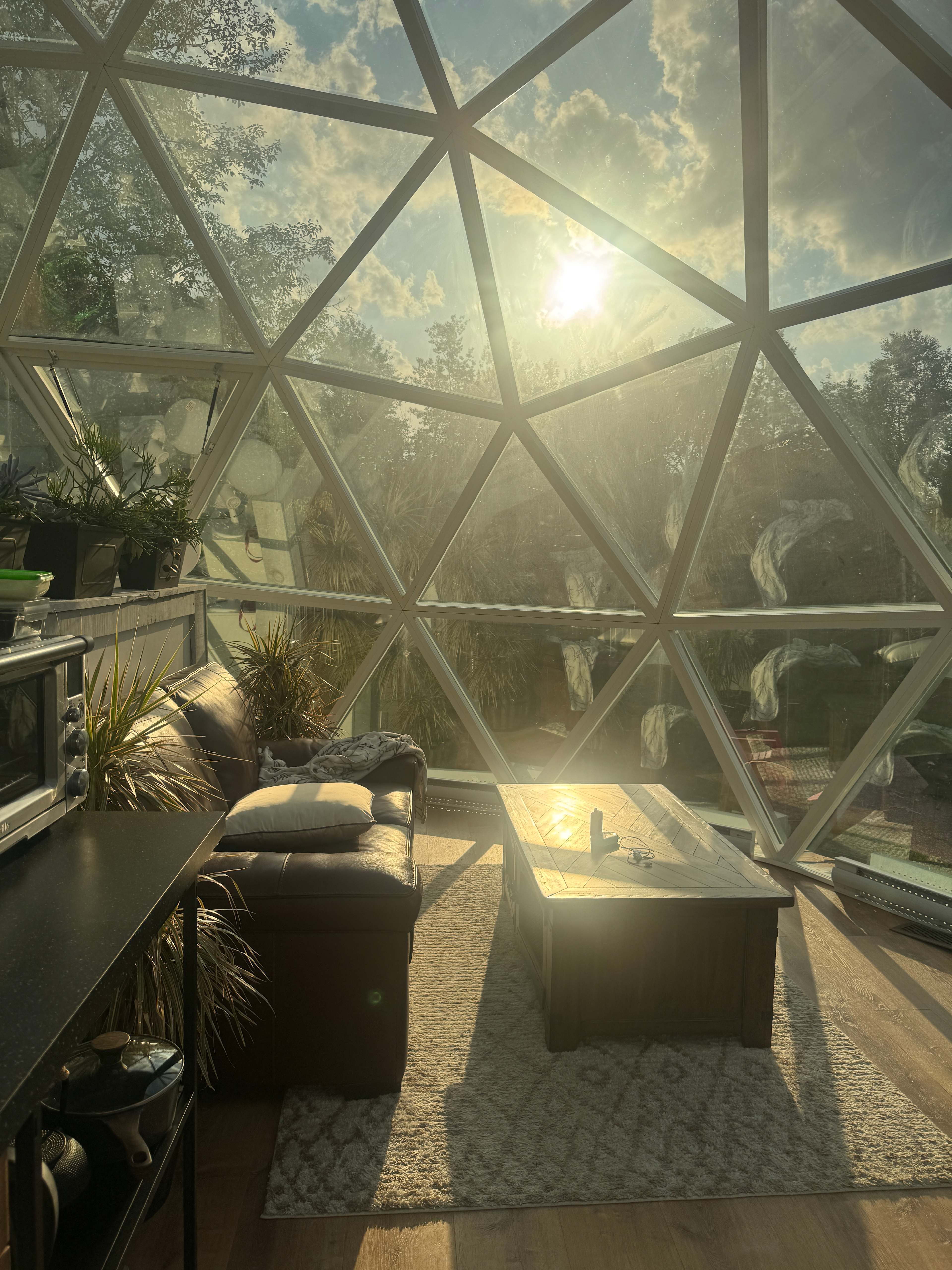 Geodesic Glass Dome