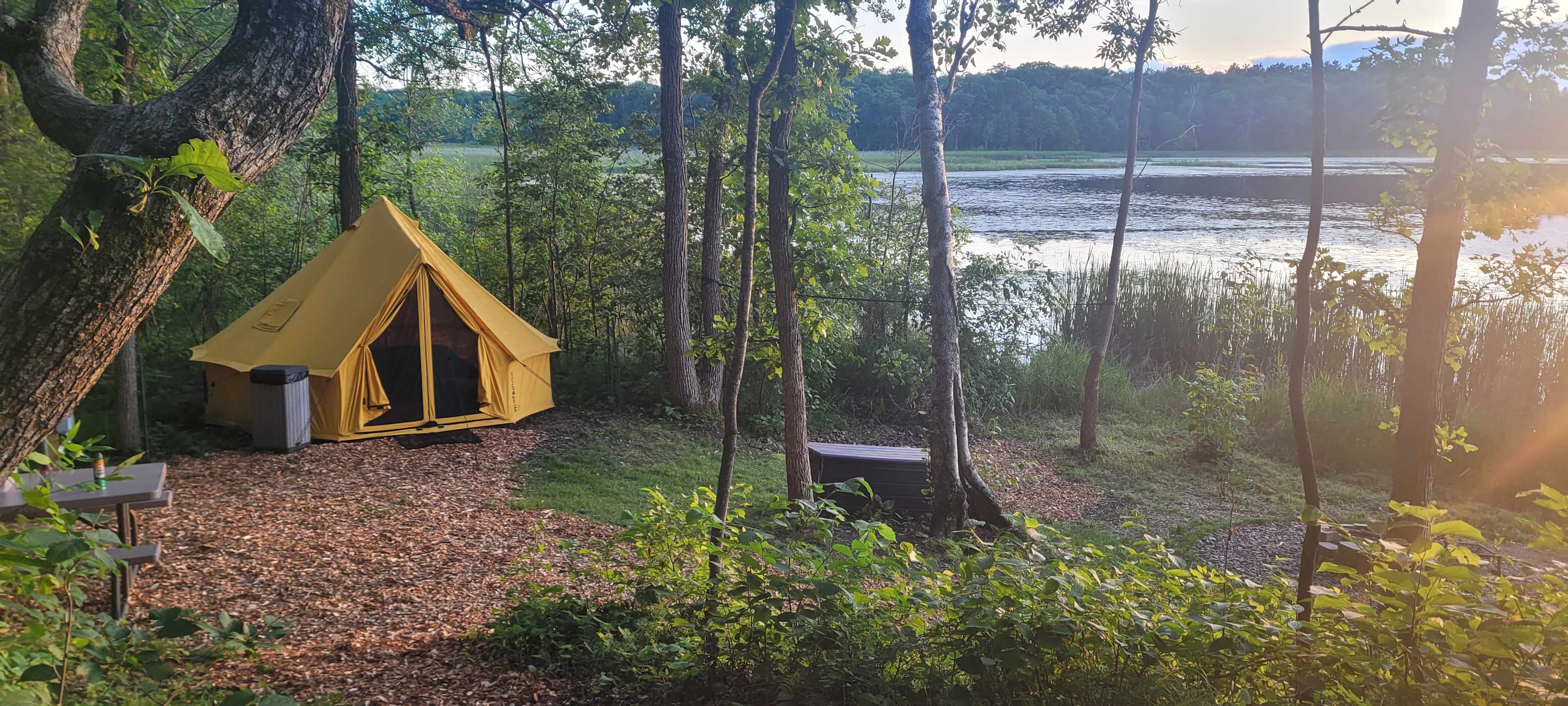 Hay Lake Basecamp Canvas Tent