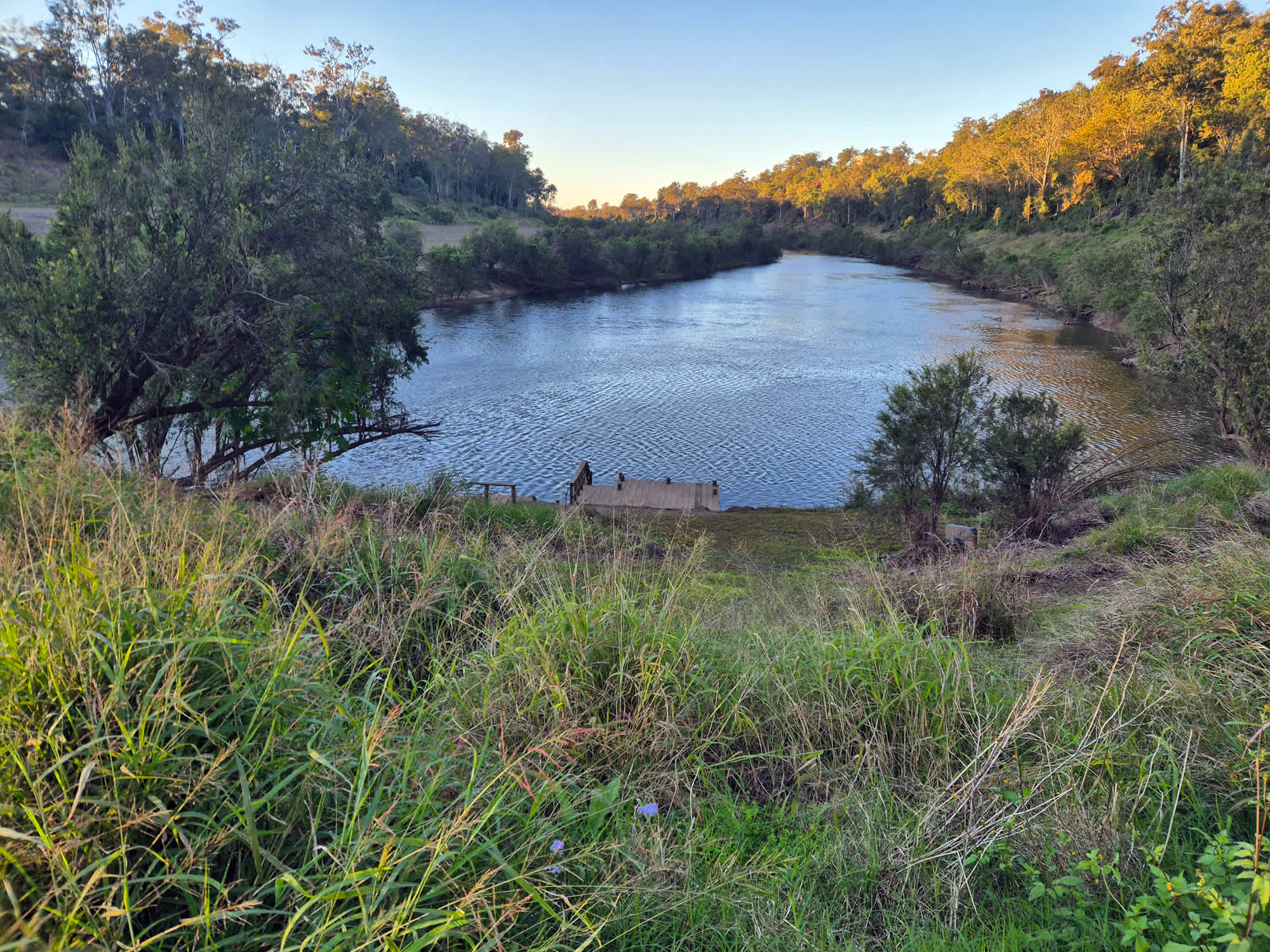 Weefarm Brisbane River Camping