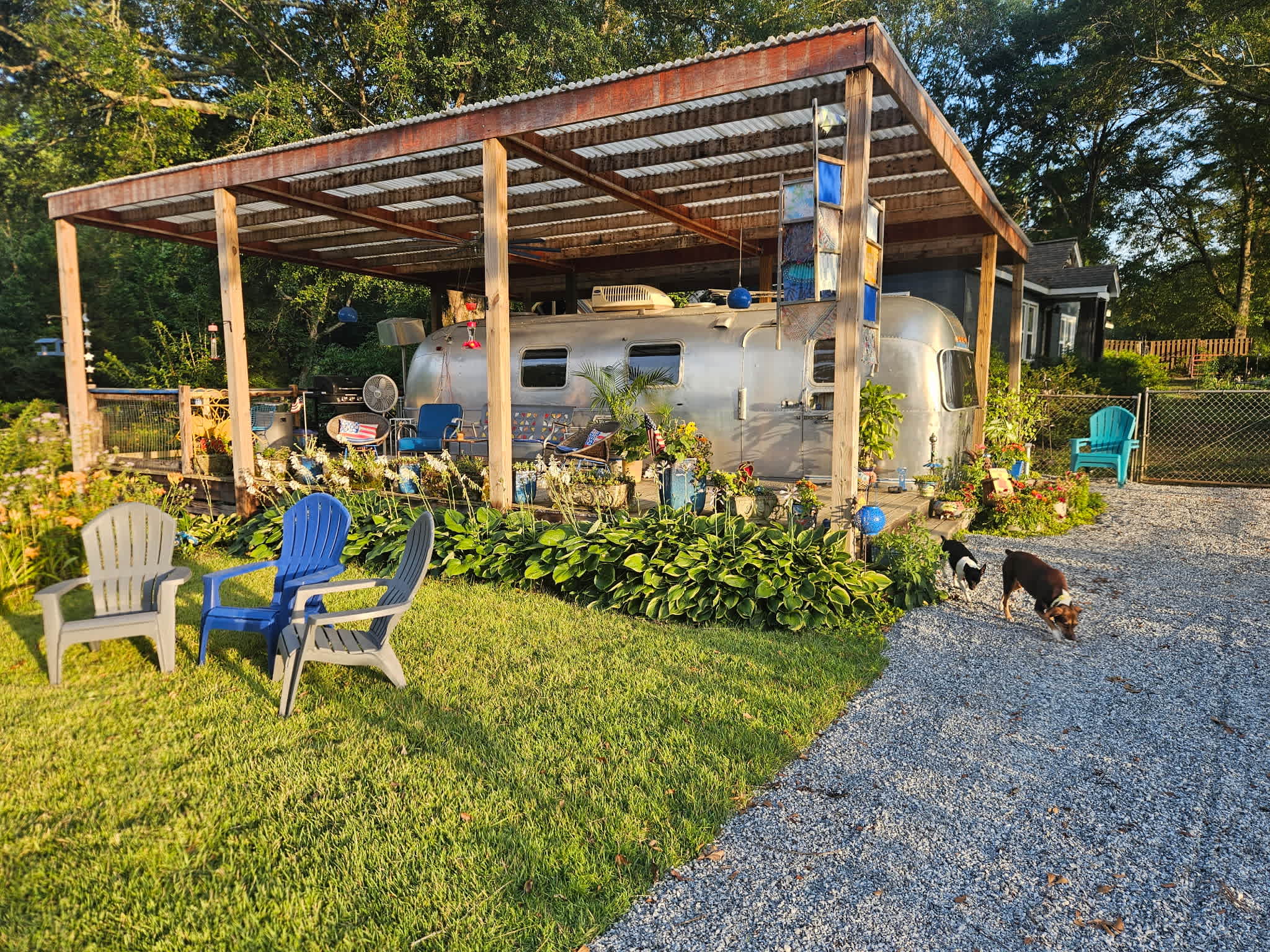 Silvia, the '72 Airstream