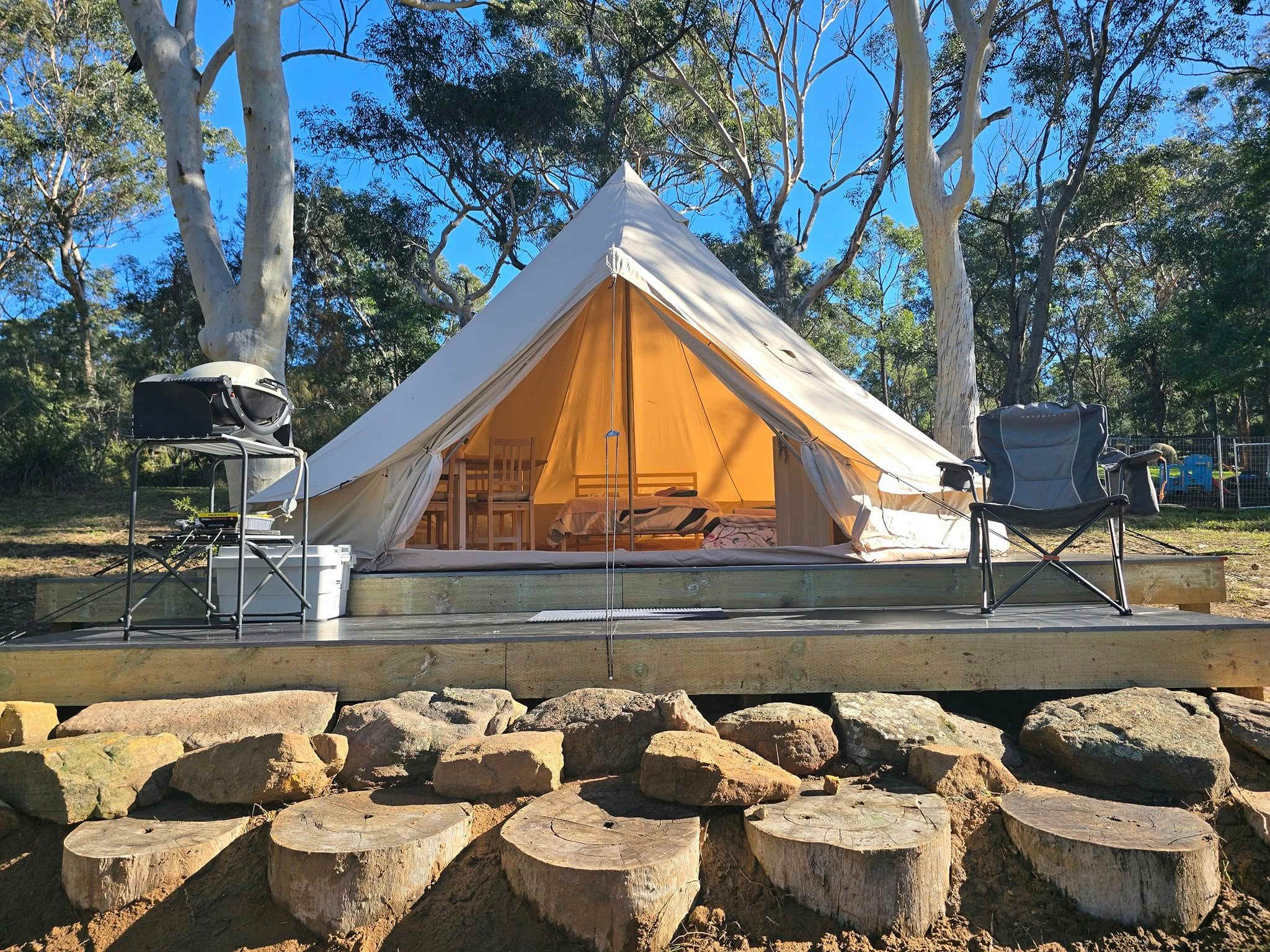 Rosewood Farm's Riverside Glamping