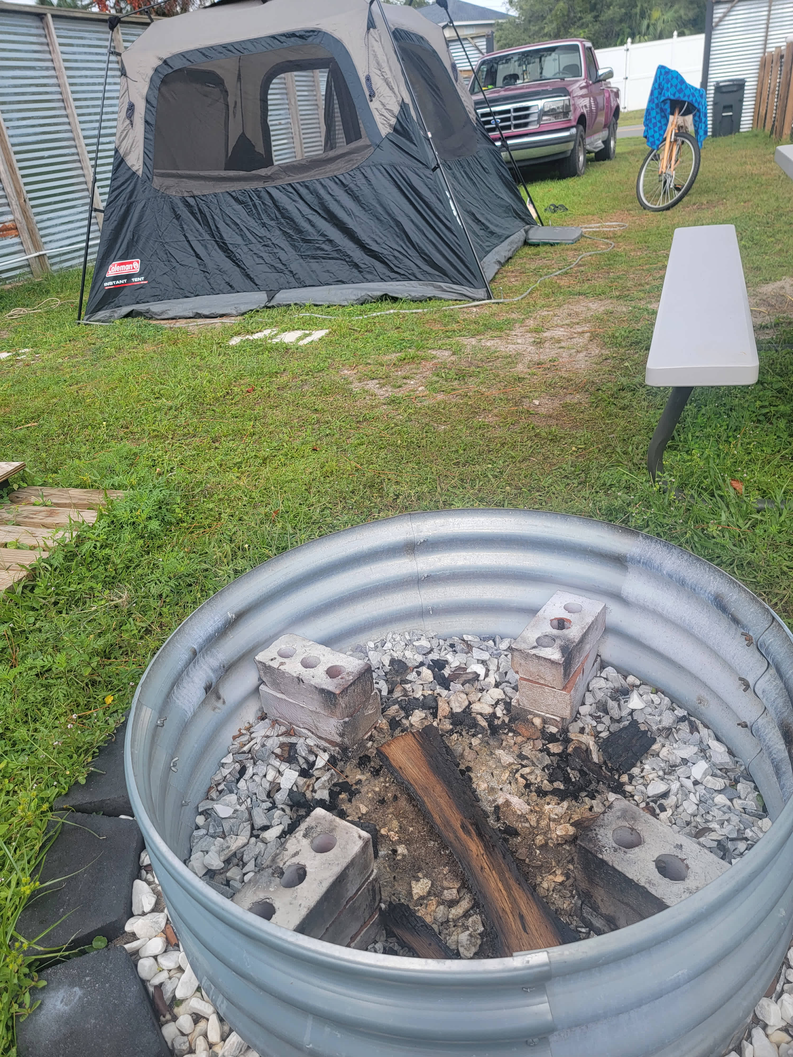 Country Camping At The Beach