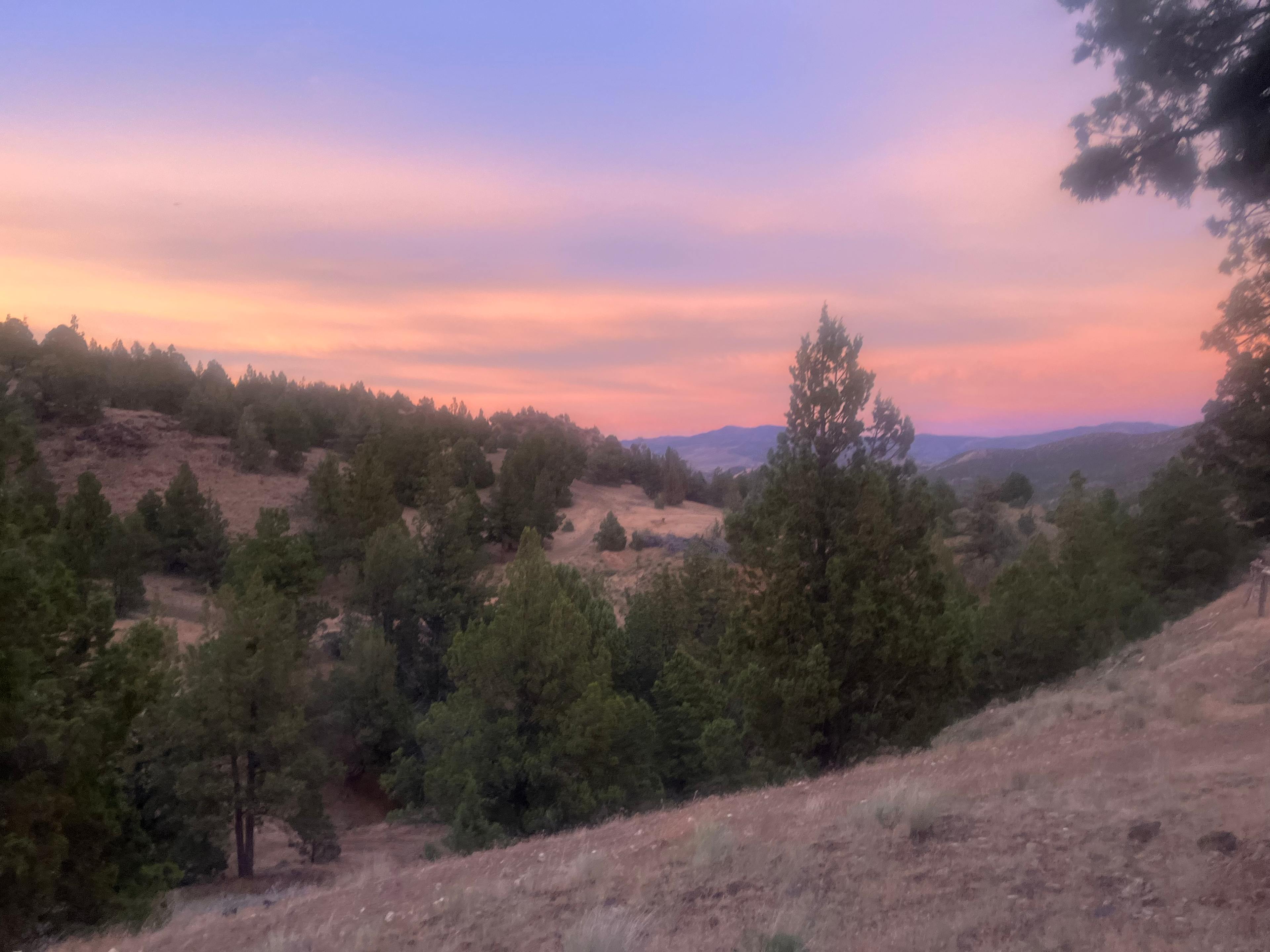 Back Side of Painted Hills Camping