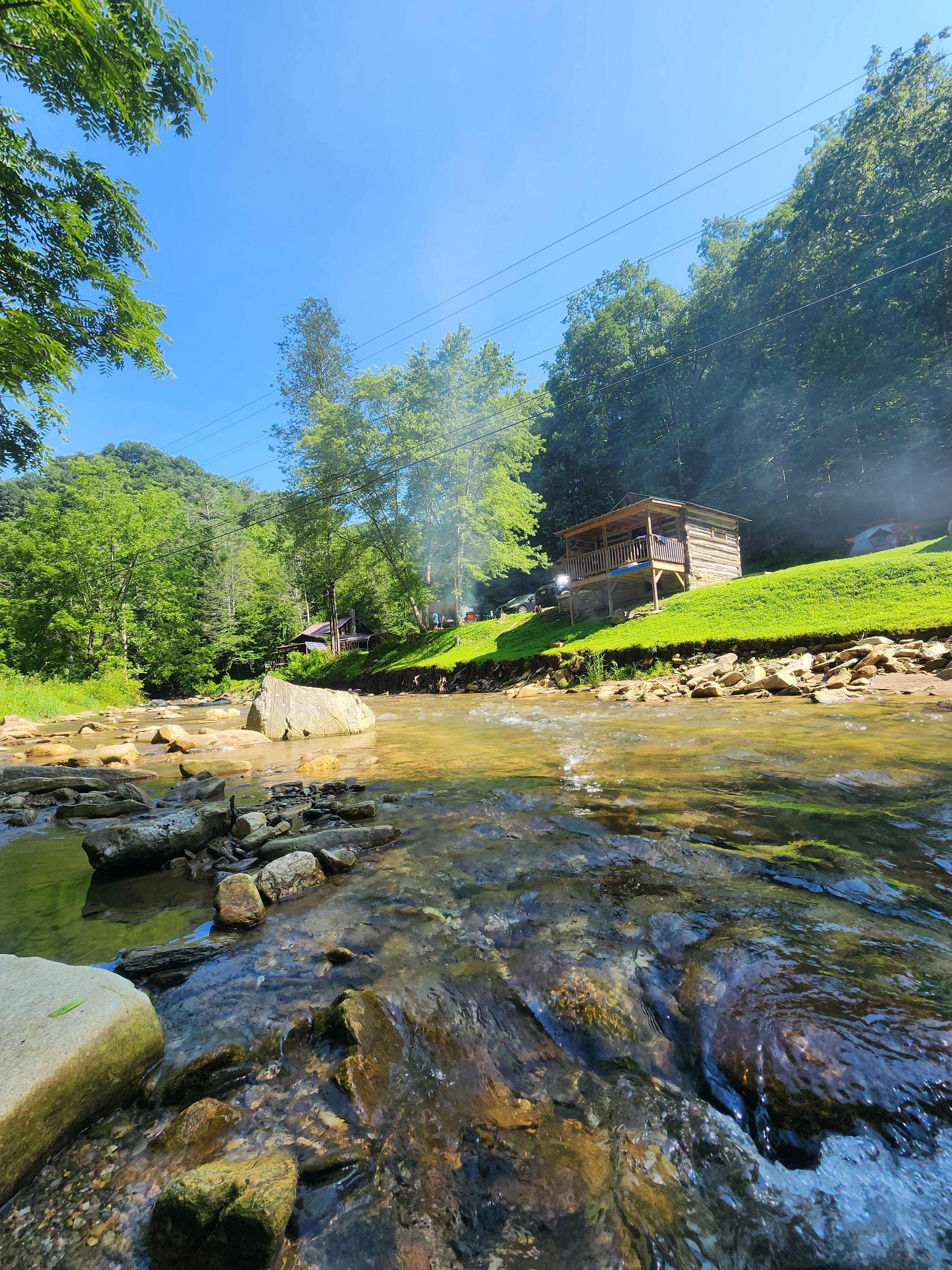 joyville, camping site on elk creek