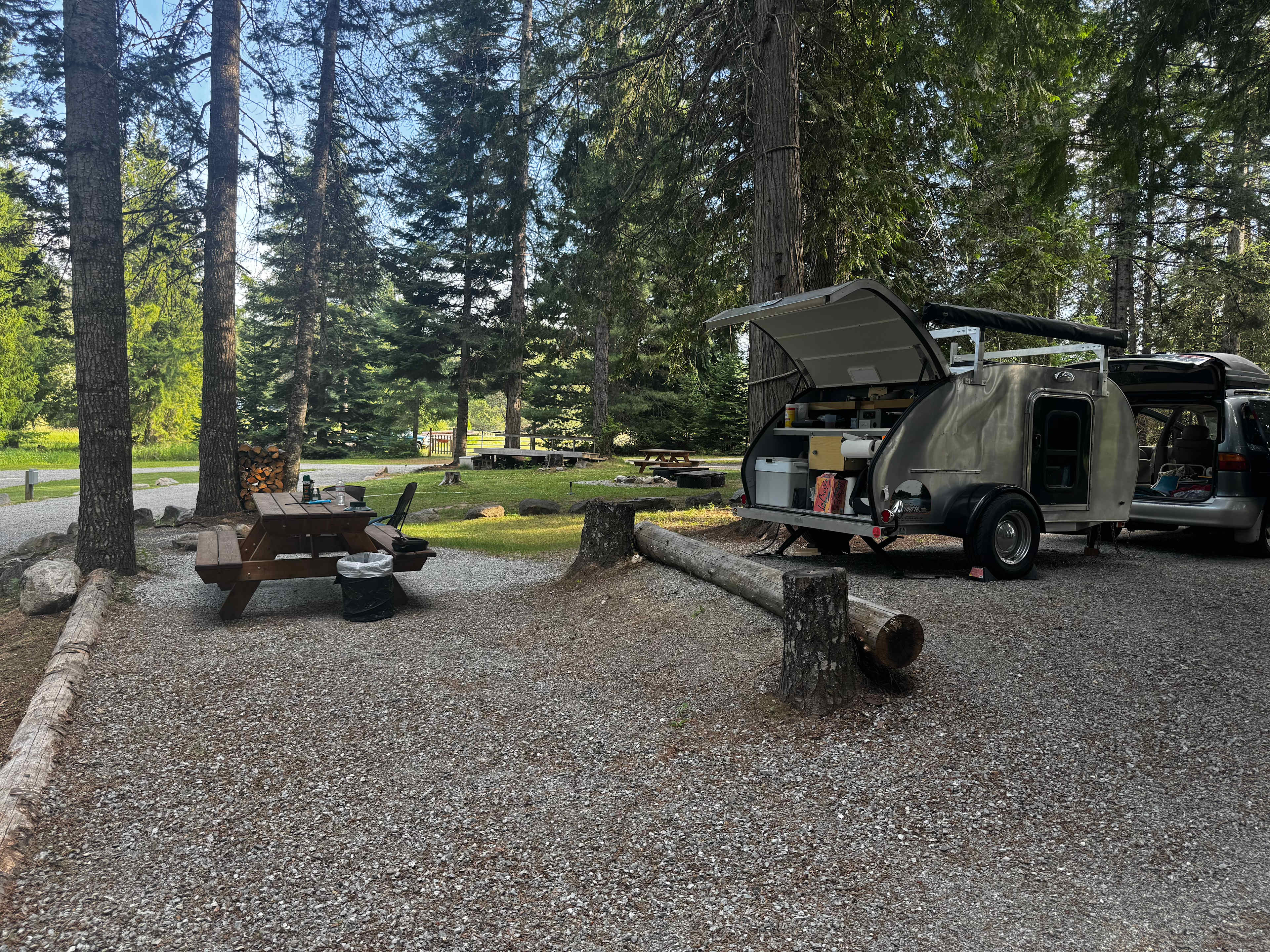 Our camp spot