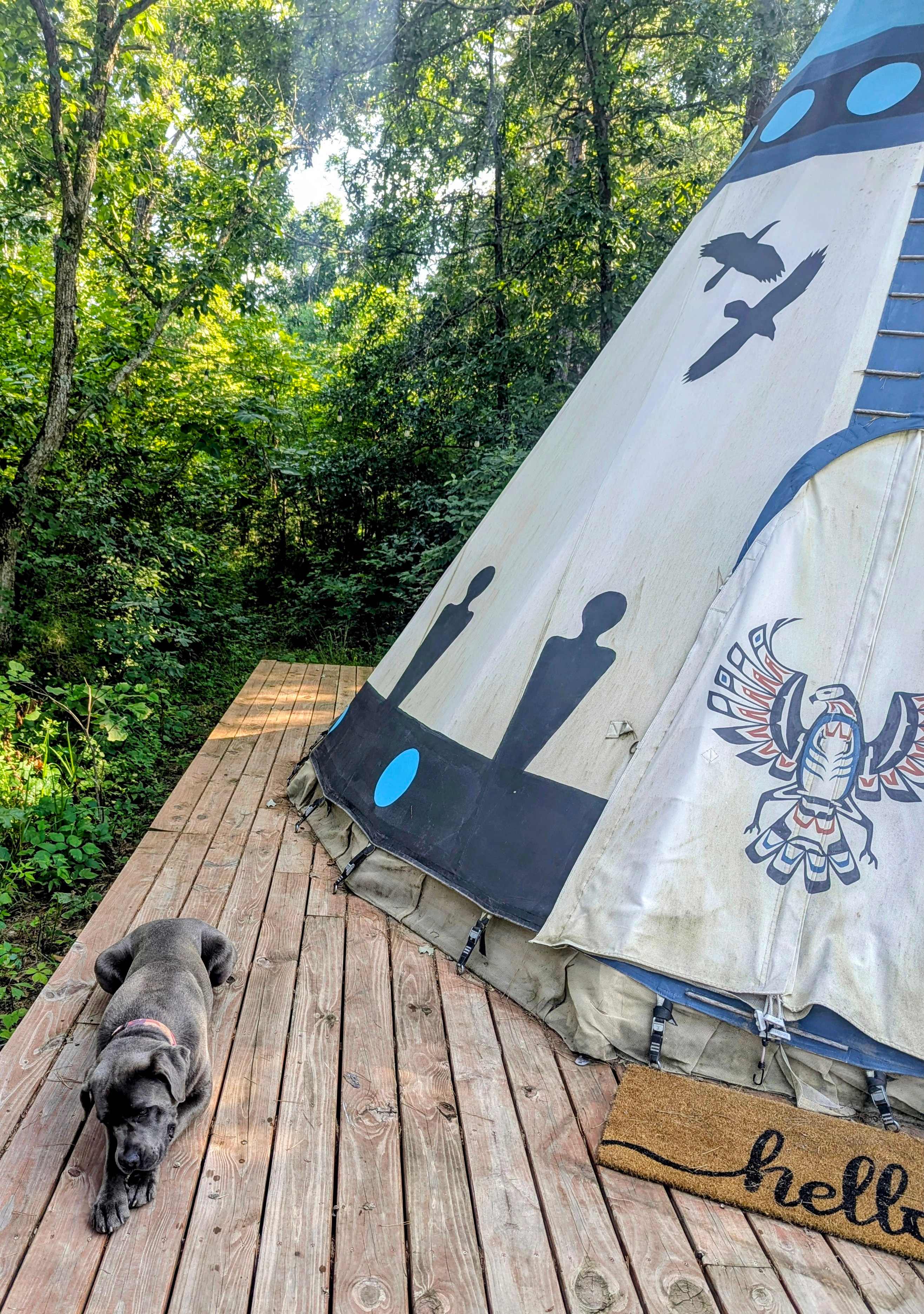 Lakeside Tipi Retreat