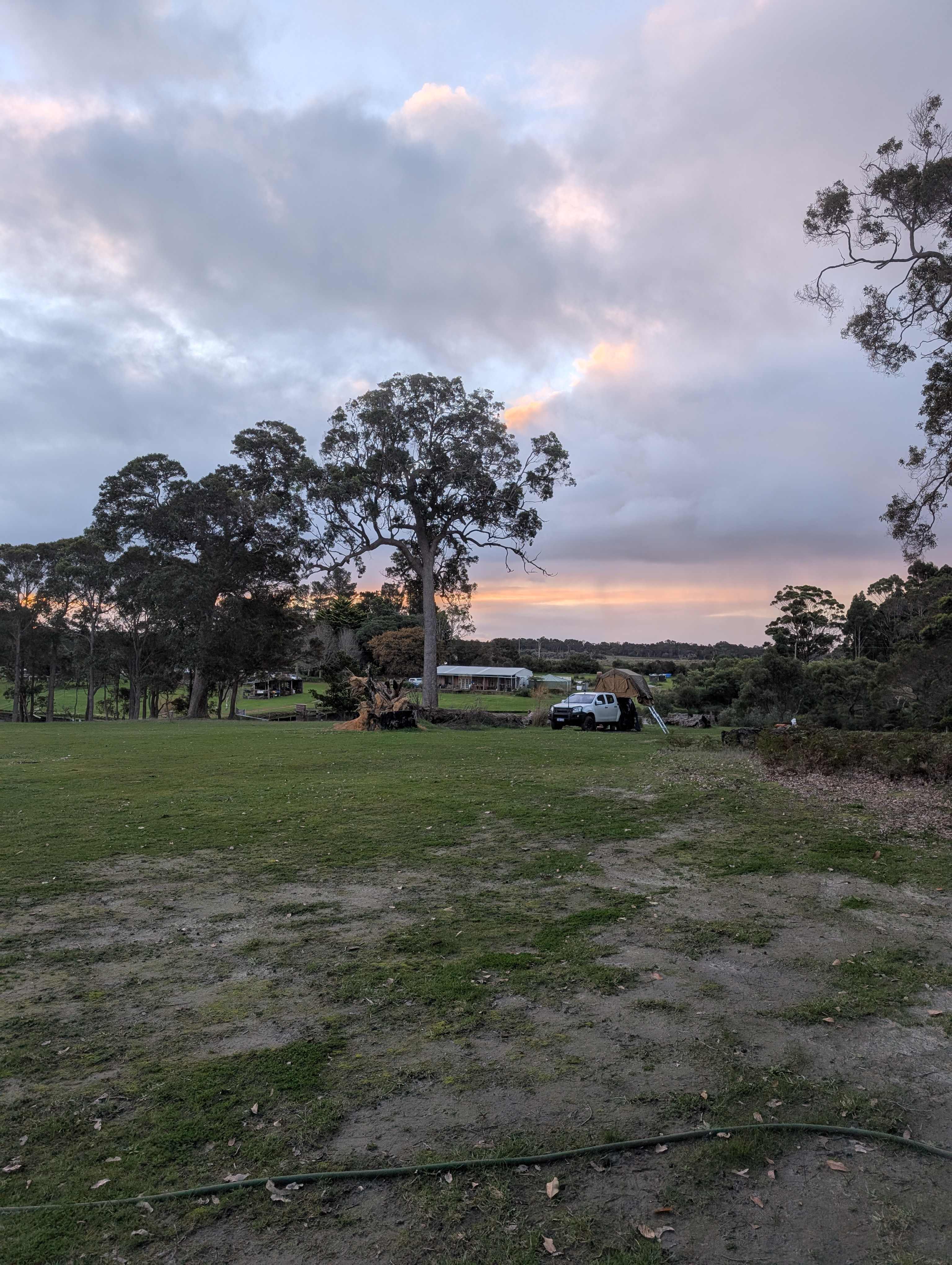 Sunset on the Hill