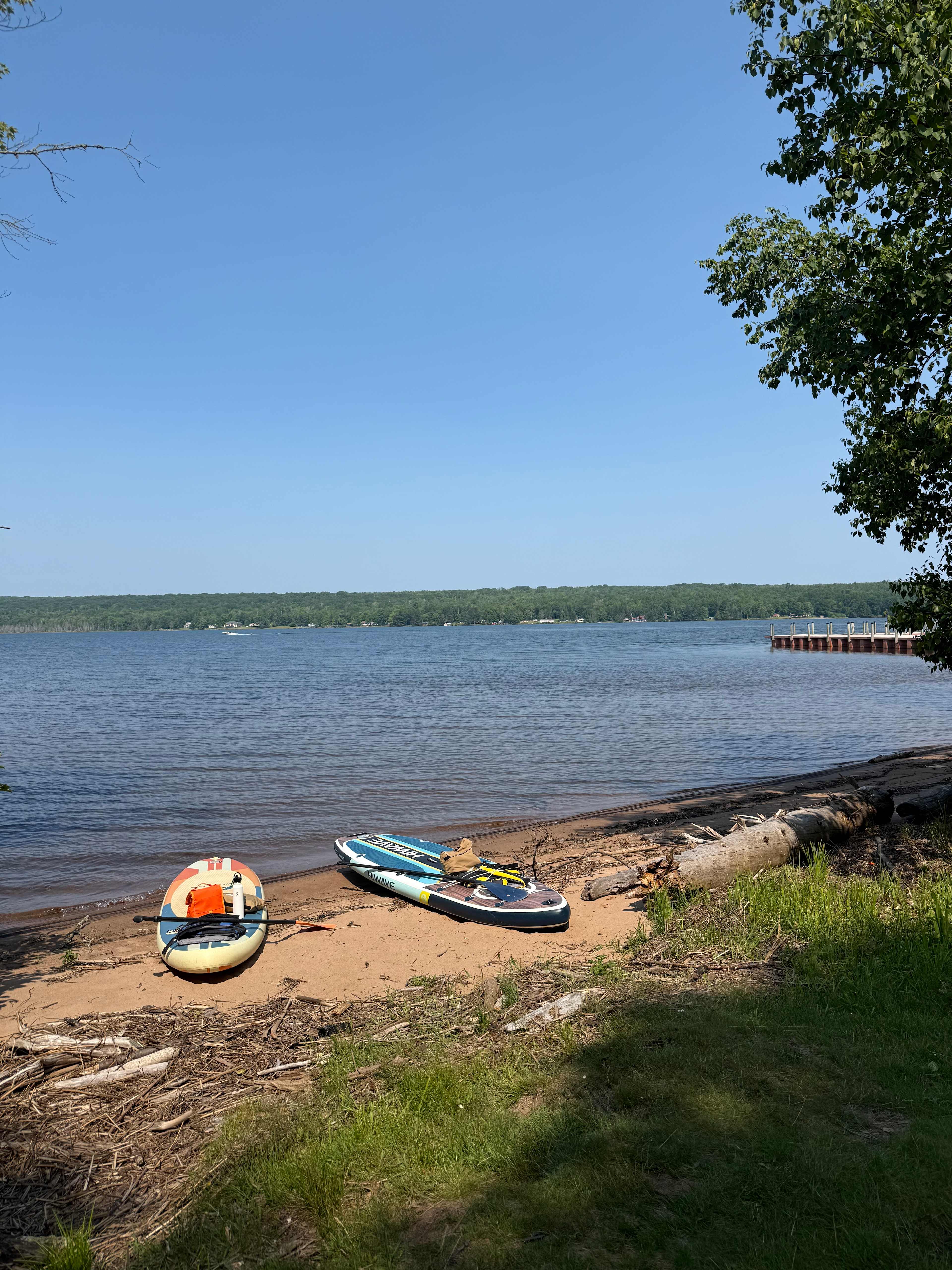 Private Wooded Camping on the Lake