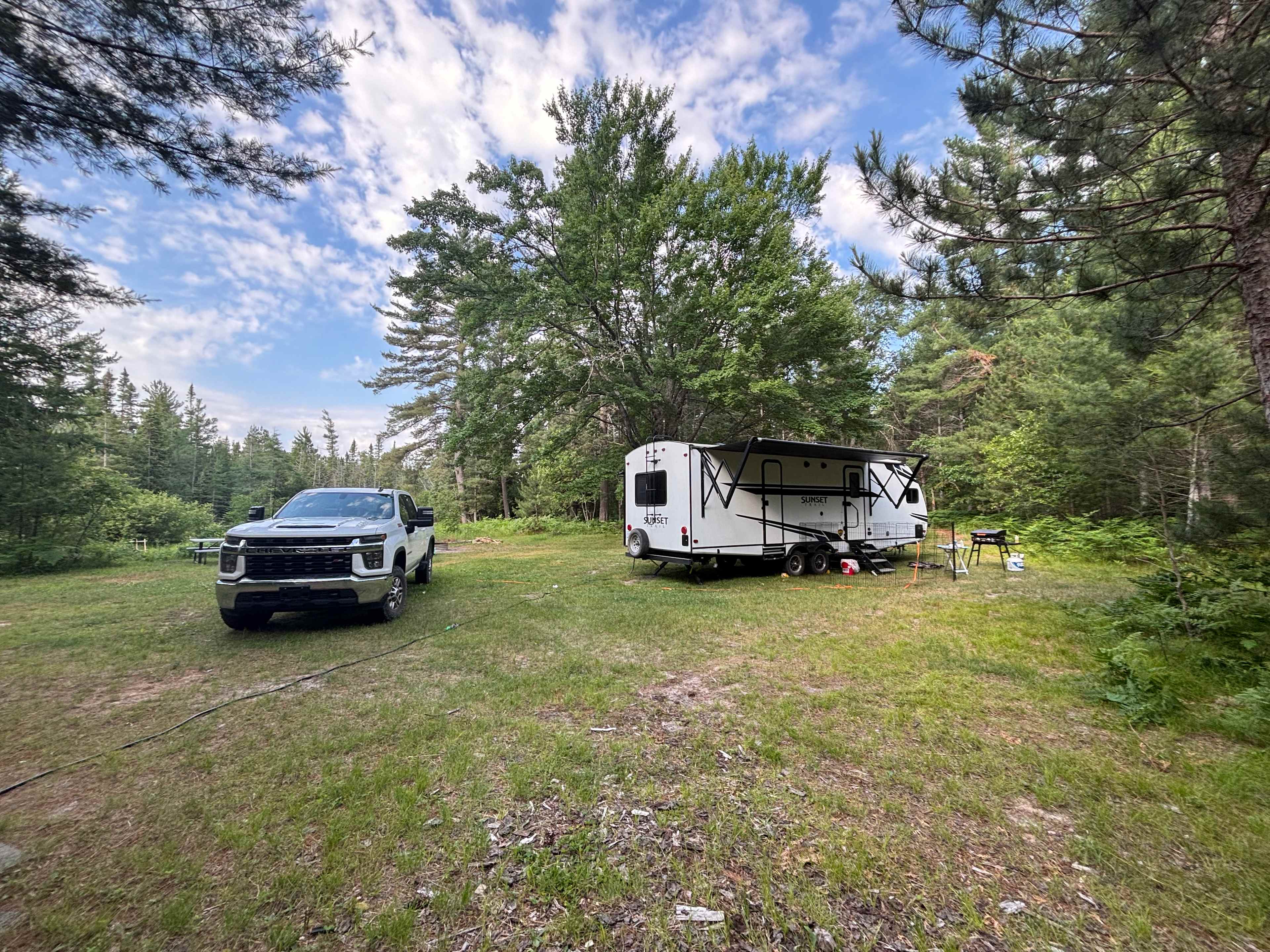 RV-tent,gorgeous PRIVATE water view