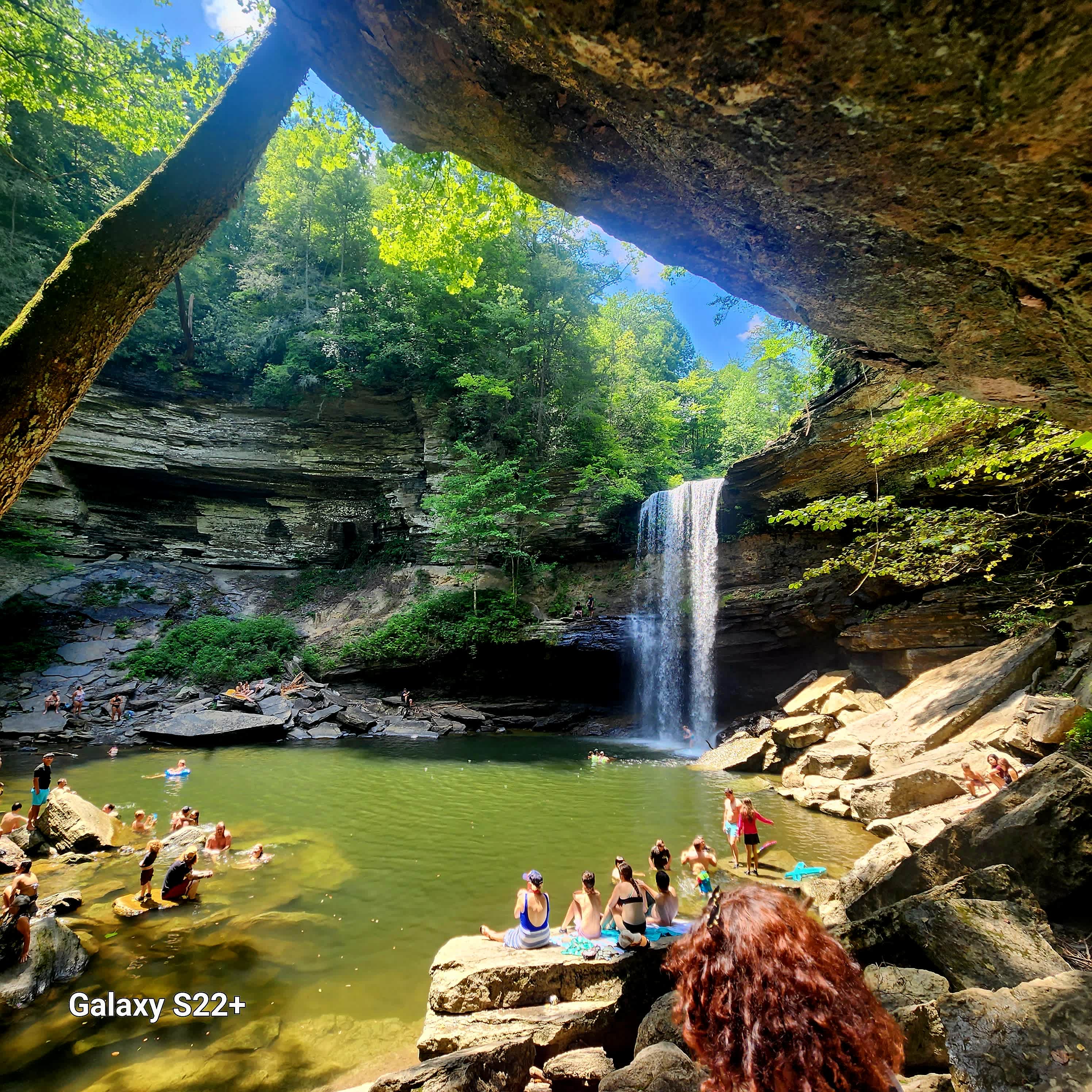 Greeter Falls Campground