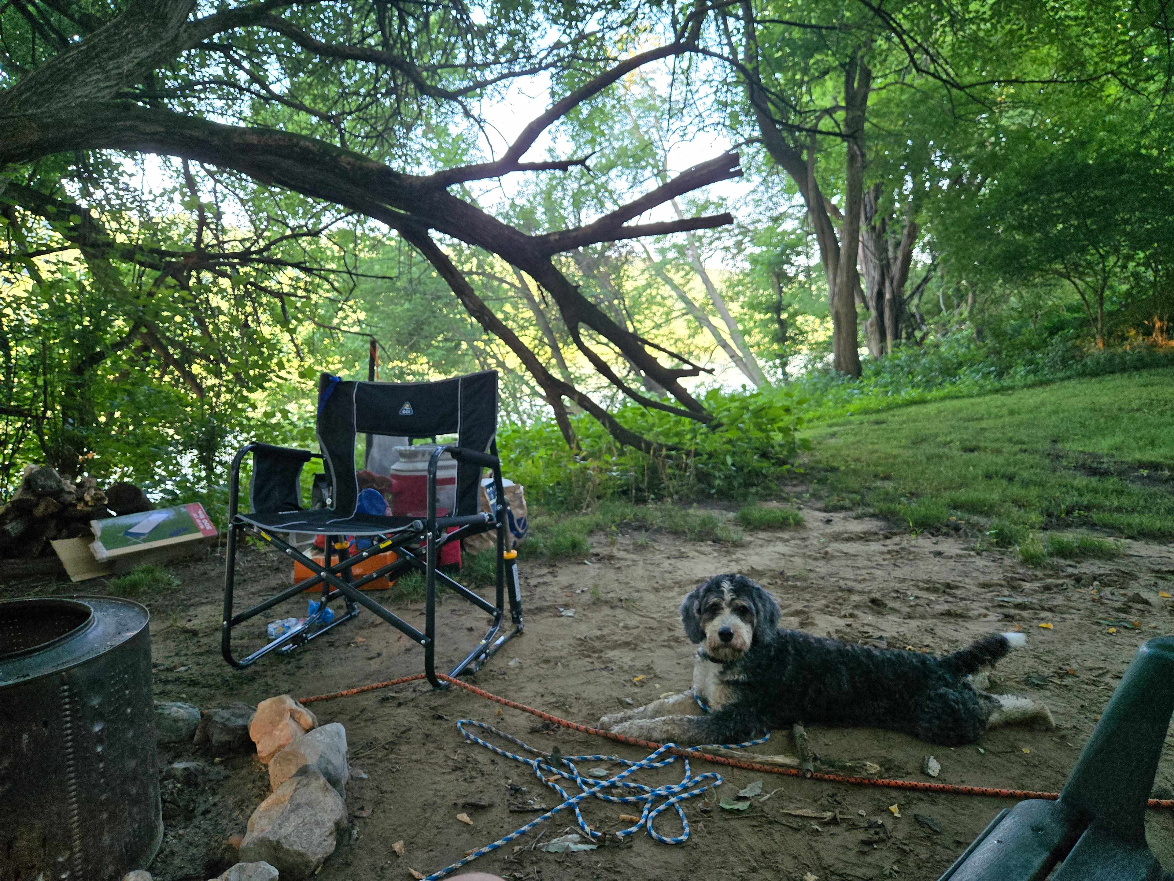 Campsite View 1