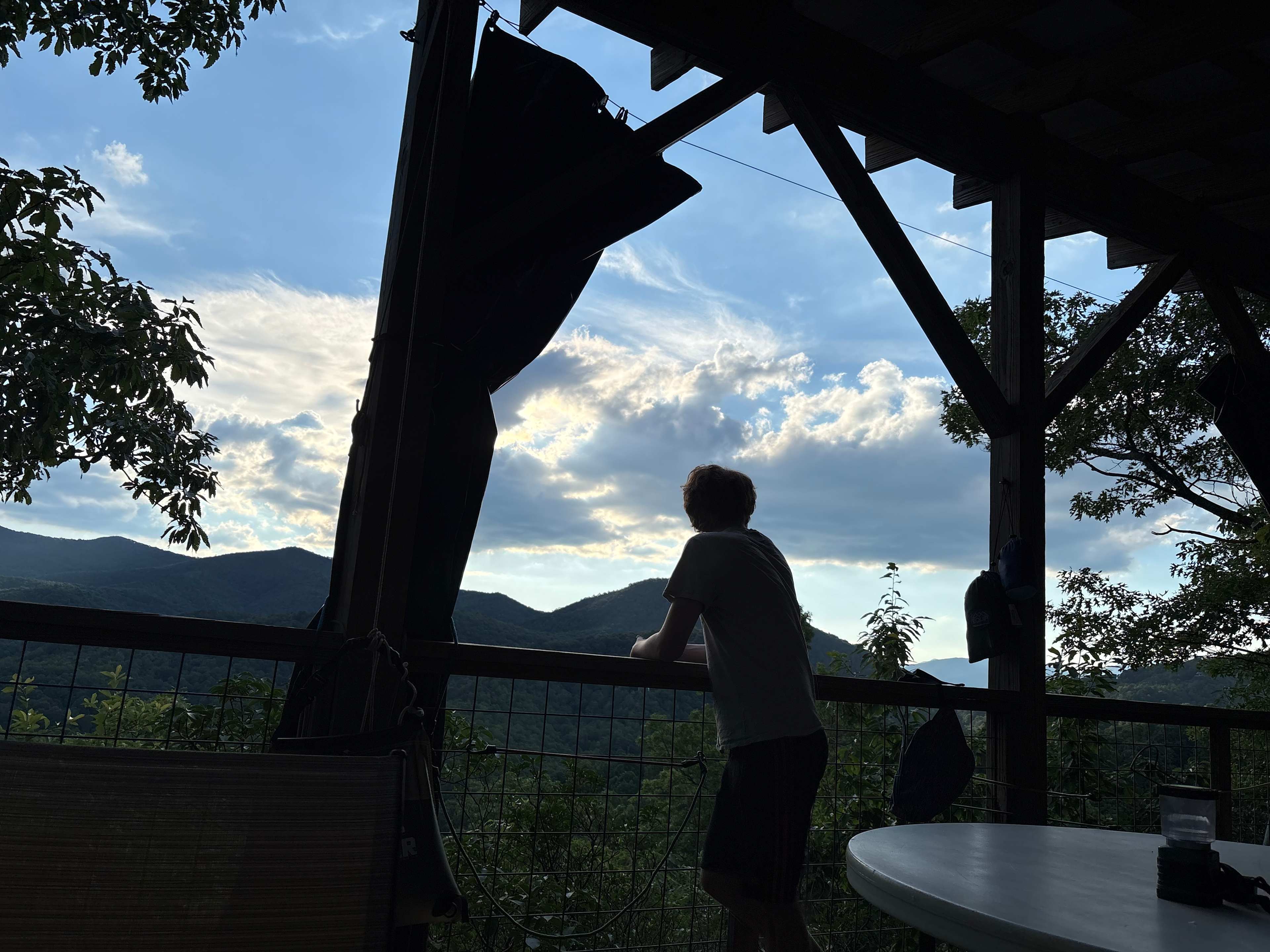 Above the Fray Glamping, Black Mtn.