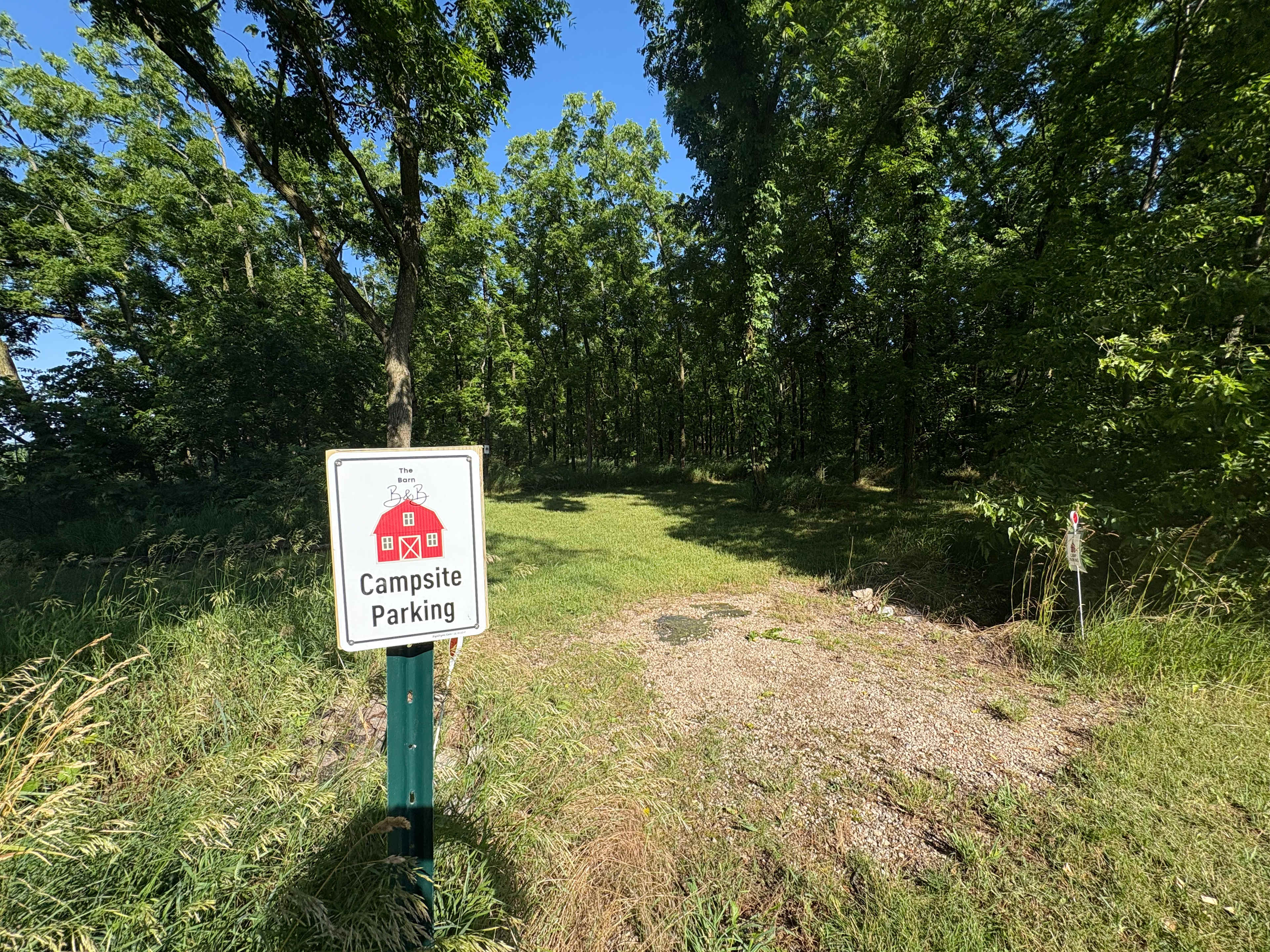 The Barn's Campsites