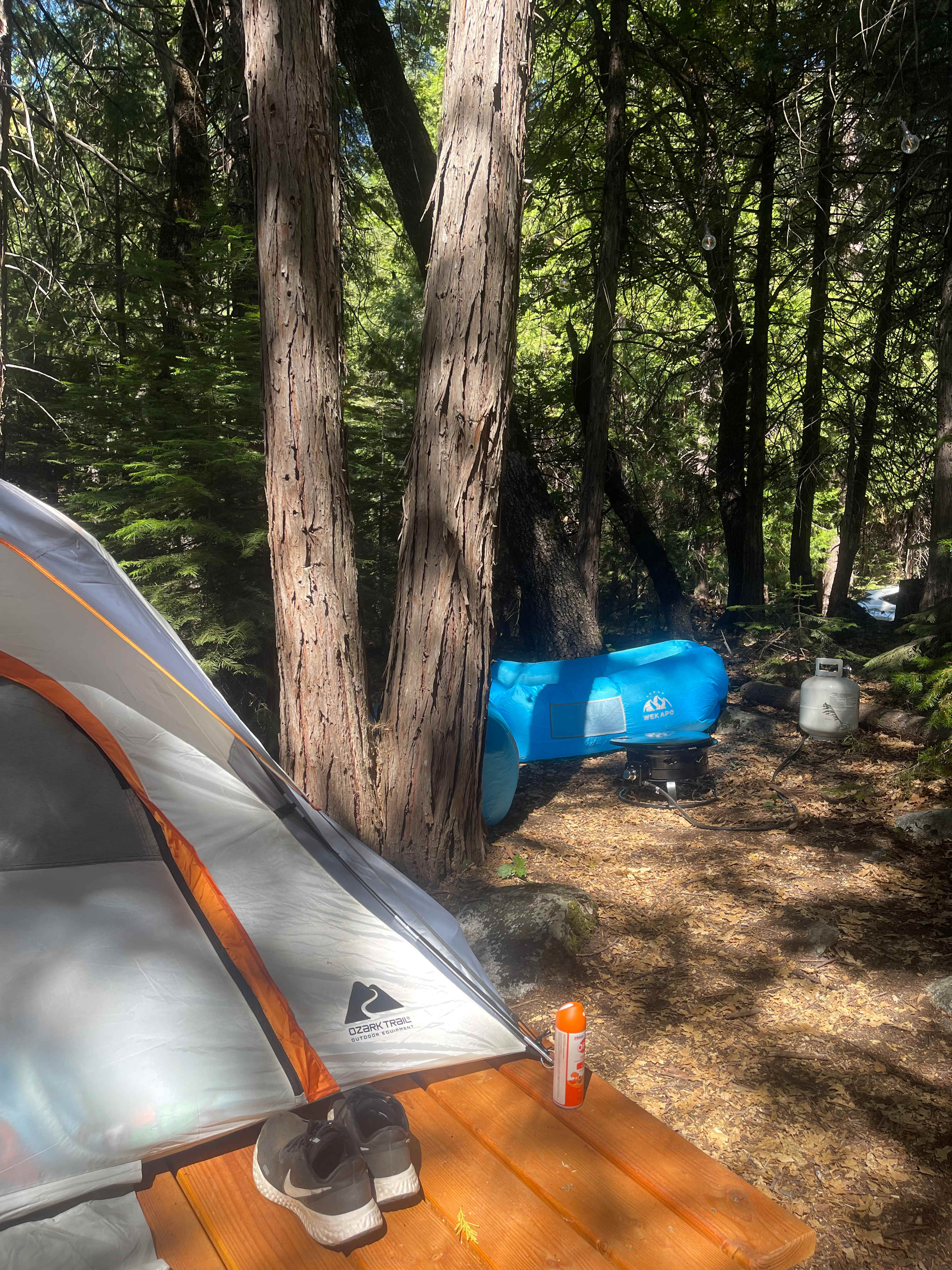 Bright Bear Camp in Tahoe NF