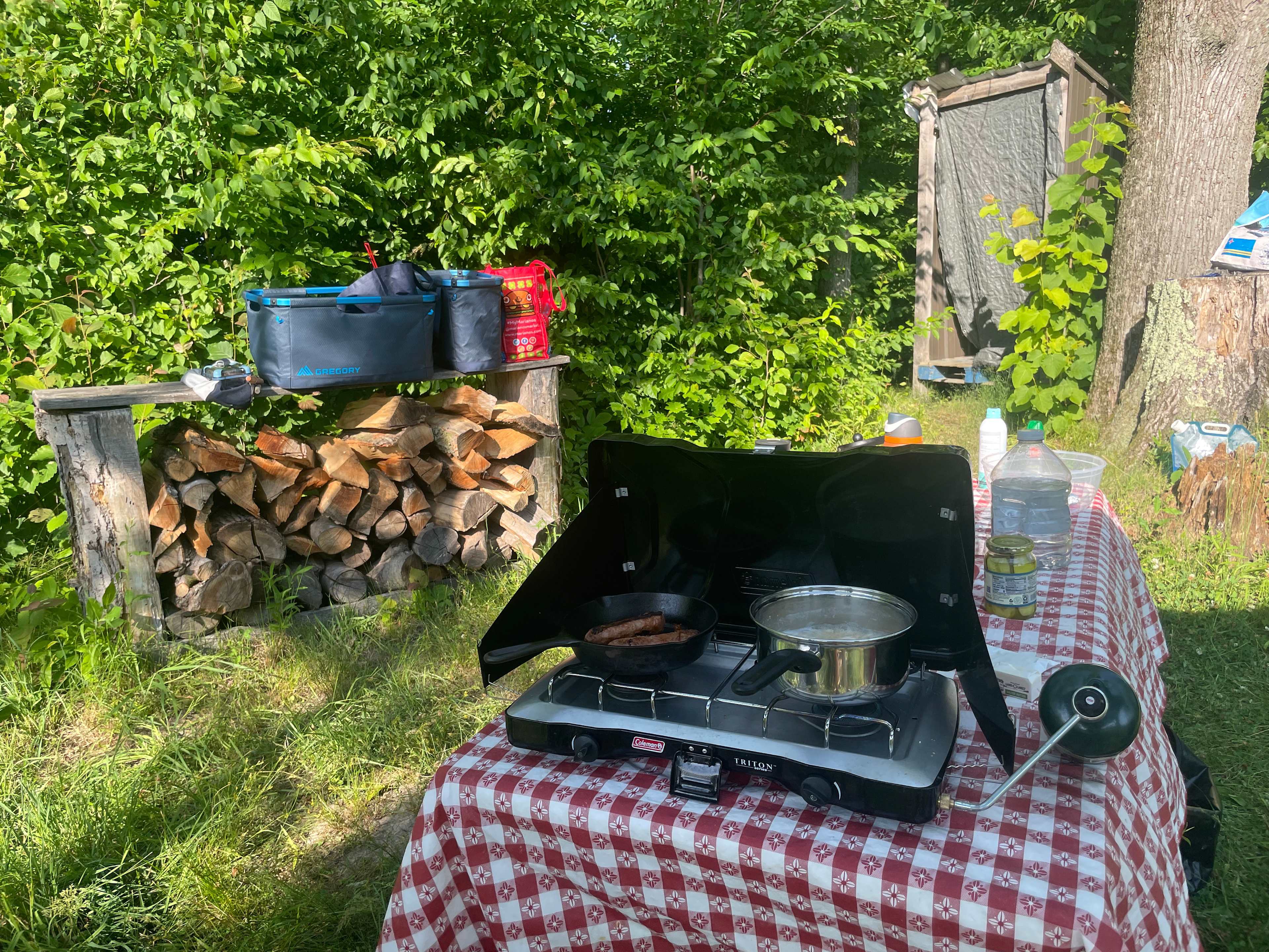 BYO table, ample firewood provided, composting toilet on site