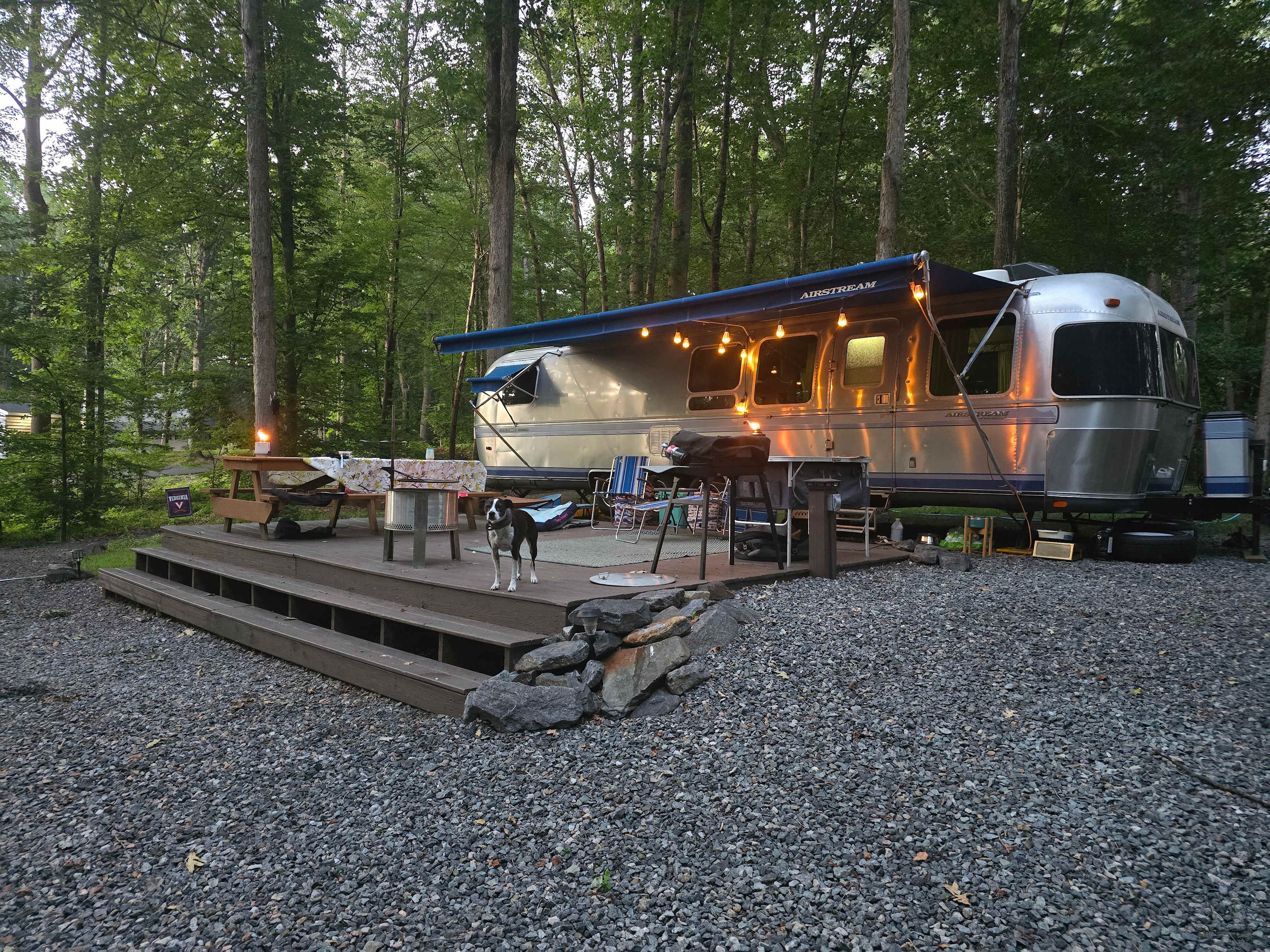 Private camp site with water access to Lake Anna, VA