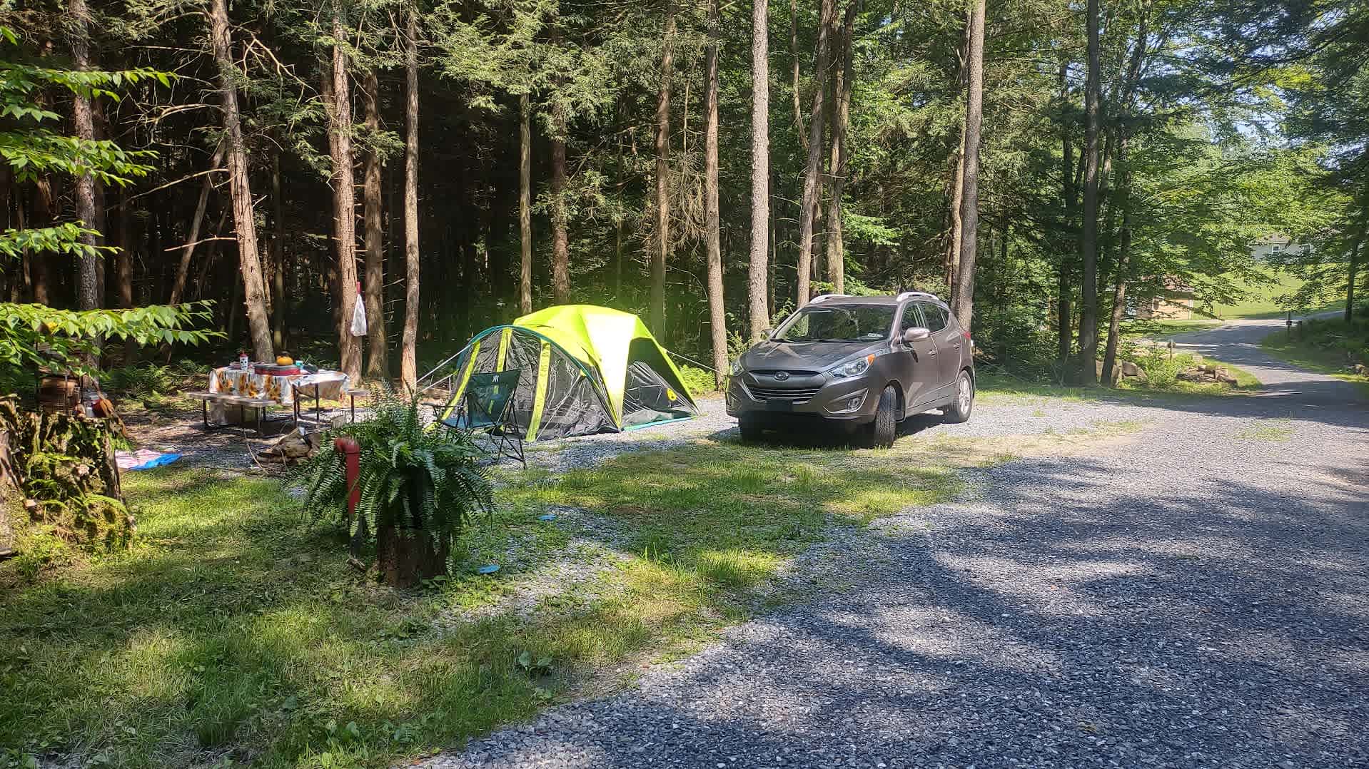 Woodside campsite