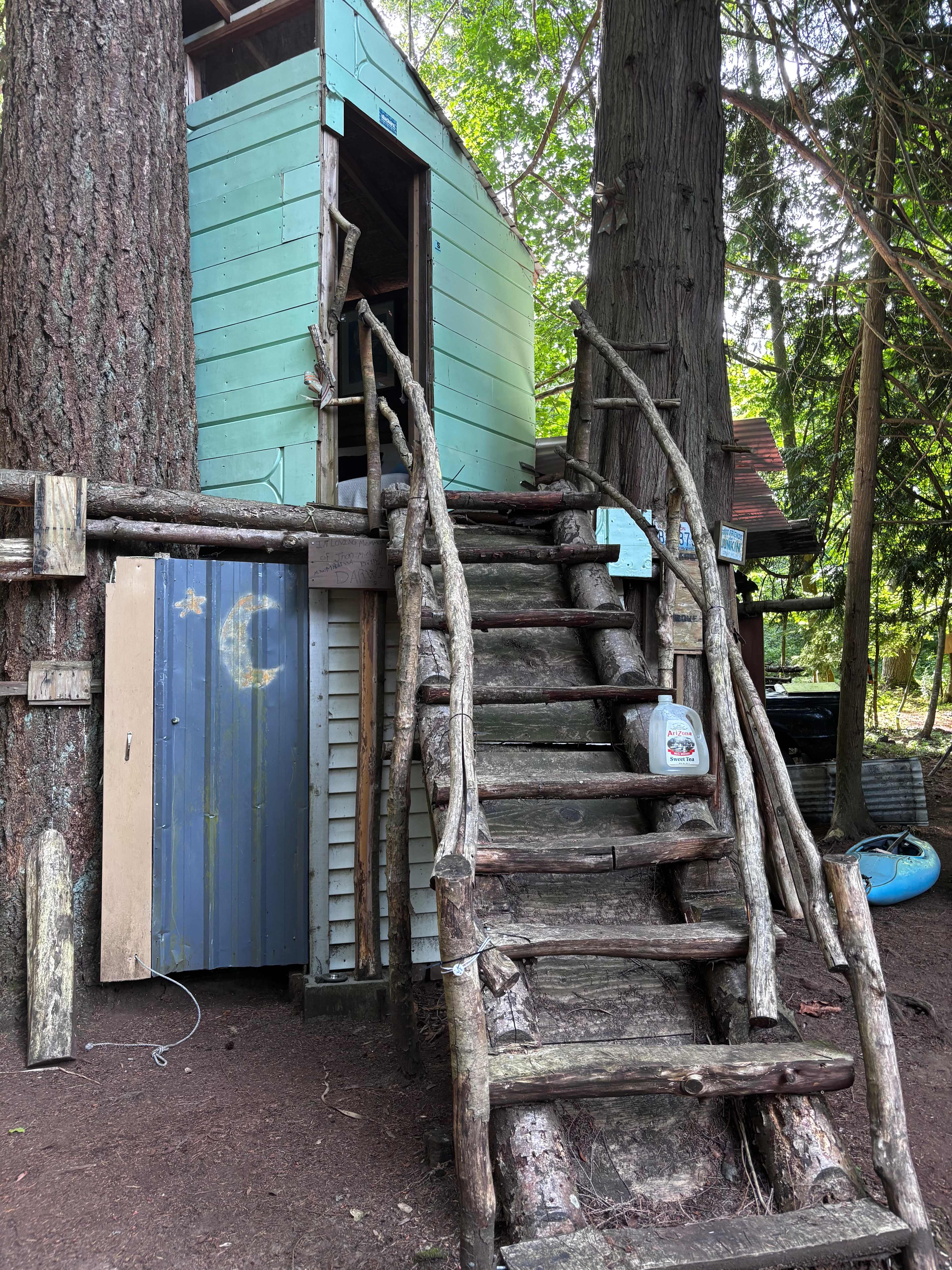 Tree house camp grounds