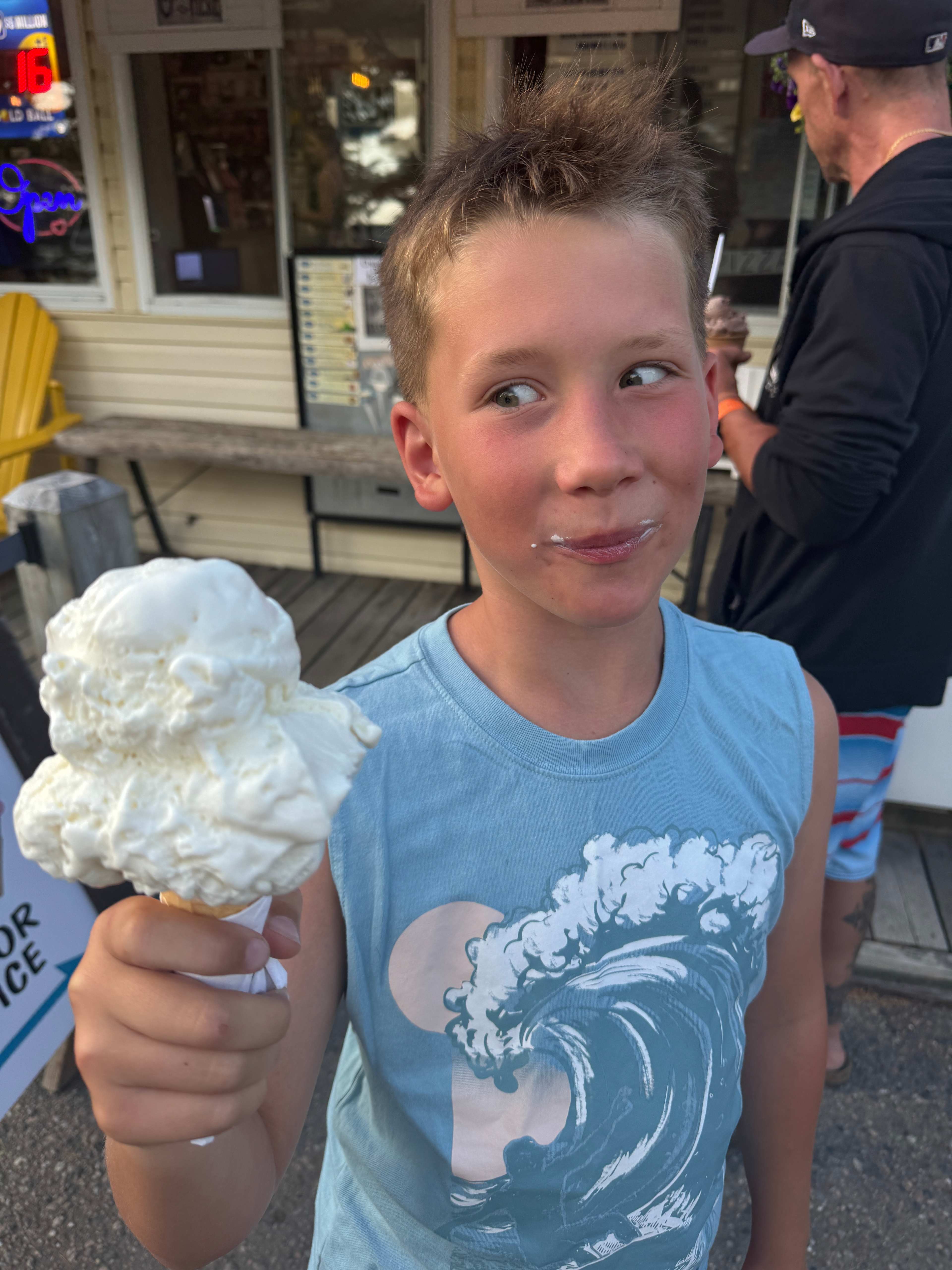 Mmm ice cream 
