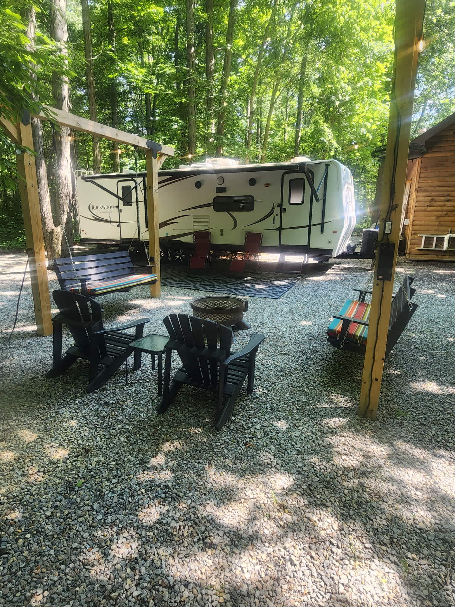 Hale’s Hideaway Forest Camping