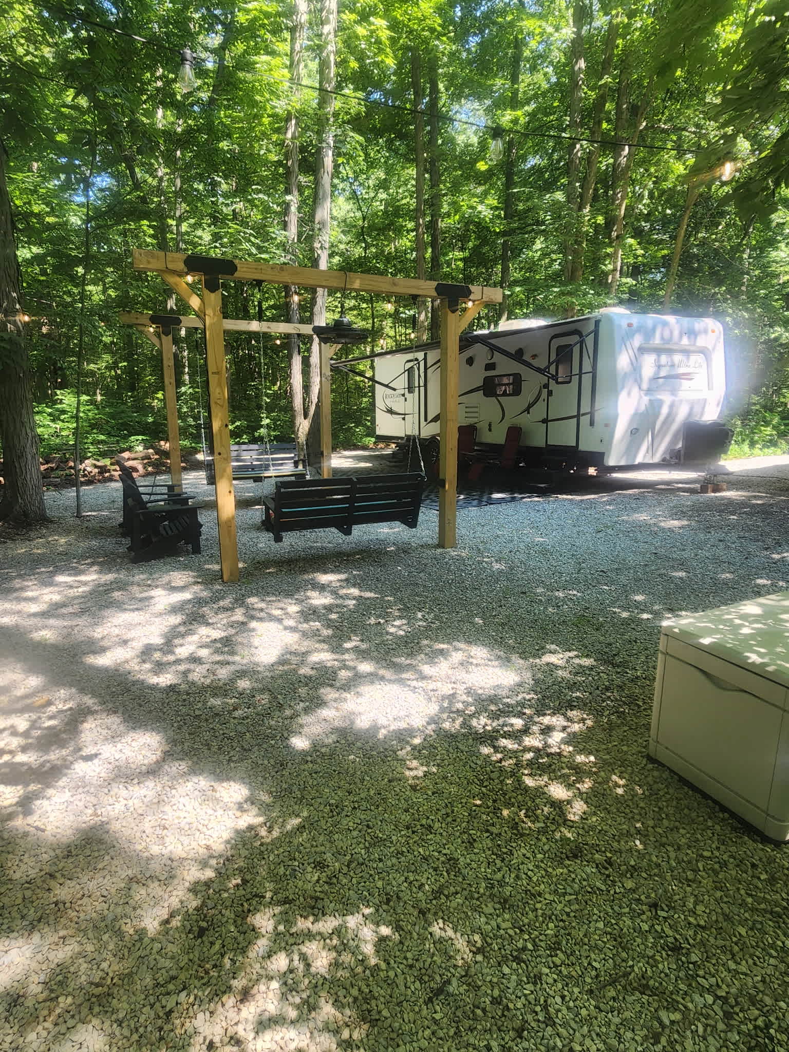 Hale’s Hideaway Forest Camping
