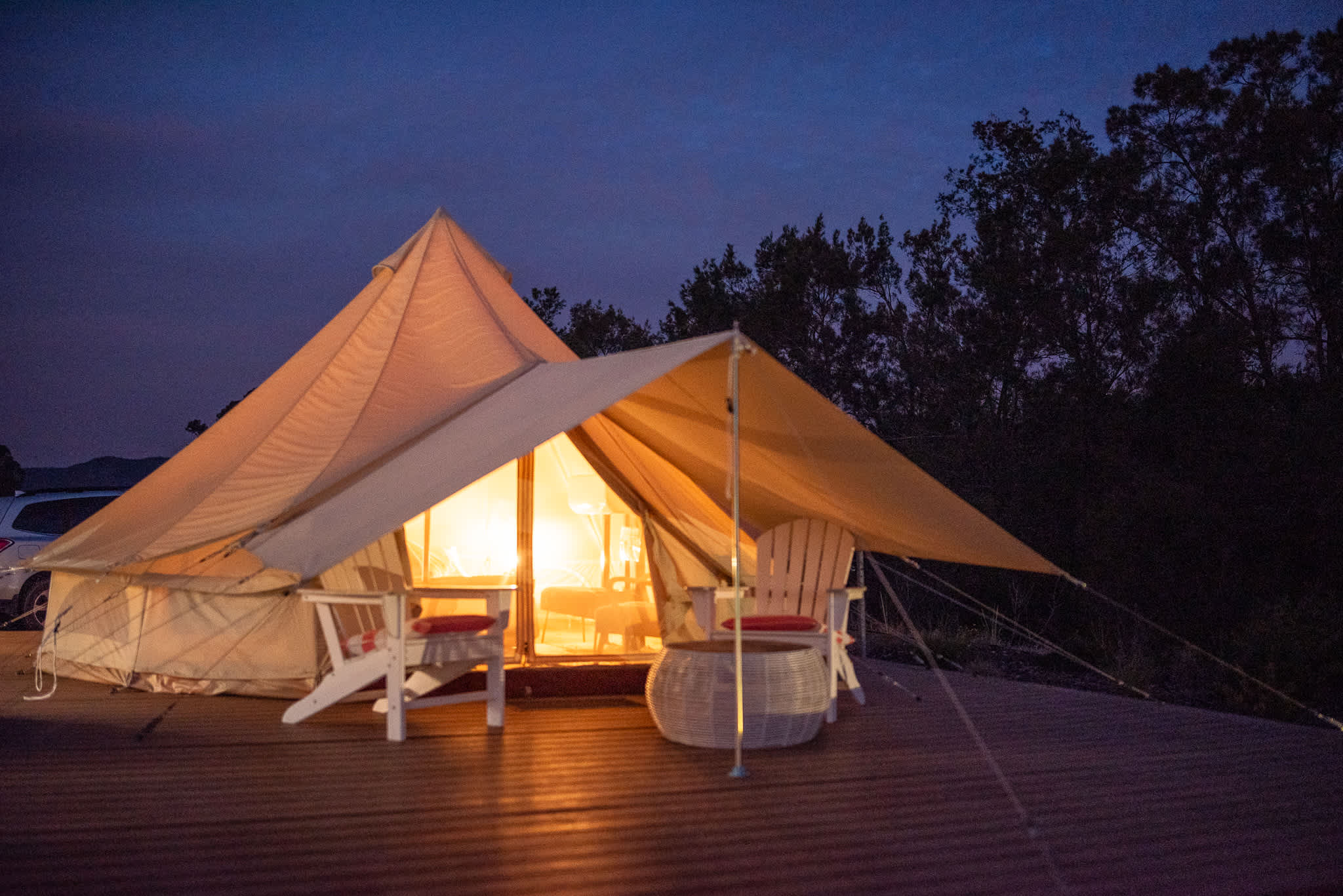 Glamping Vineyard Getaway