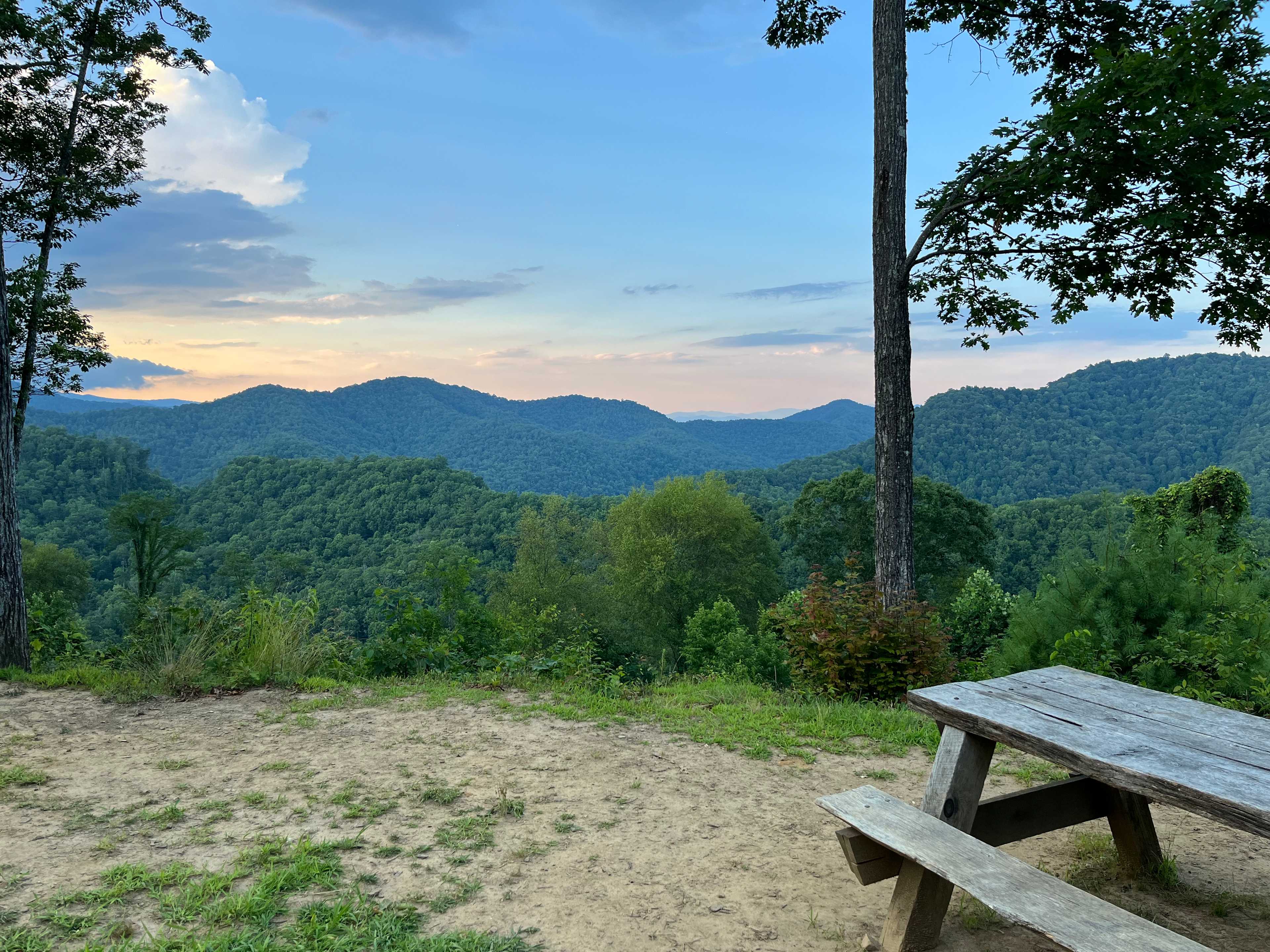 Site near sunset 
