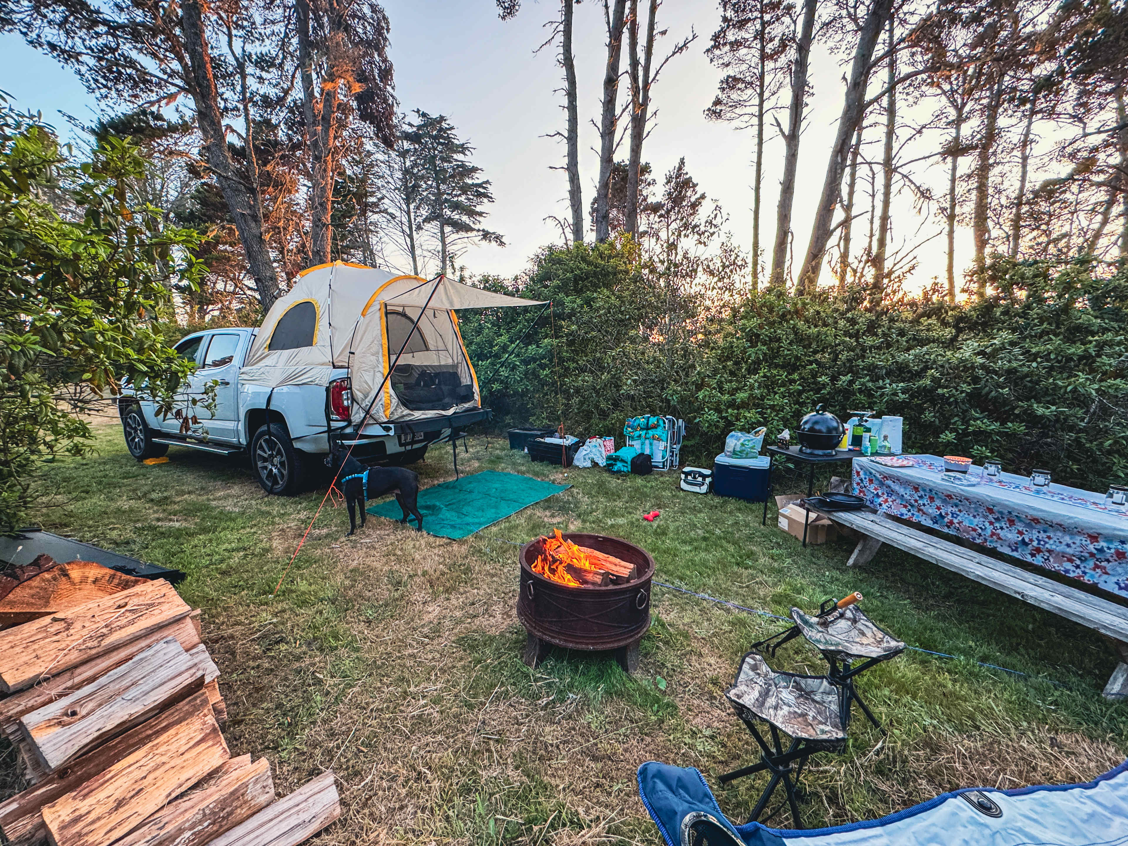 This site felt very private, and spacious.