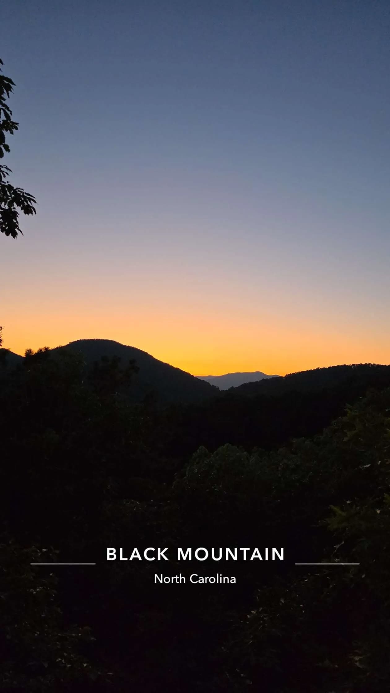 Above the Fray Glamping, Black Mtn.