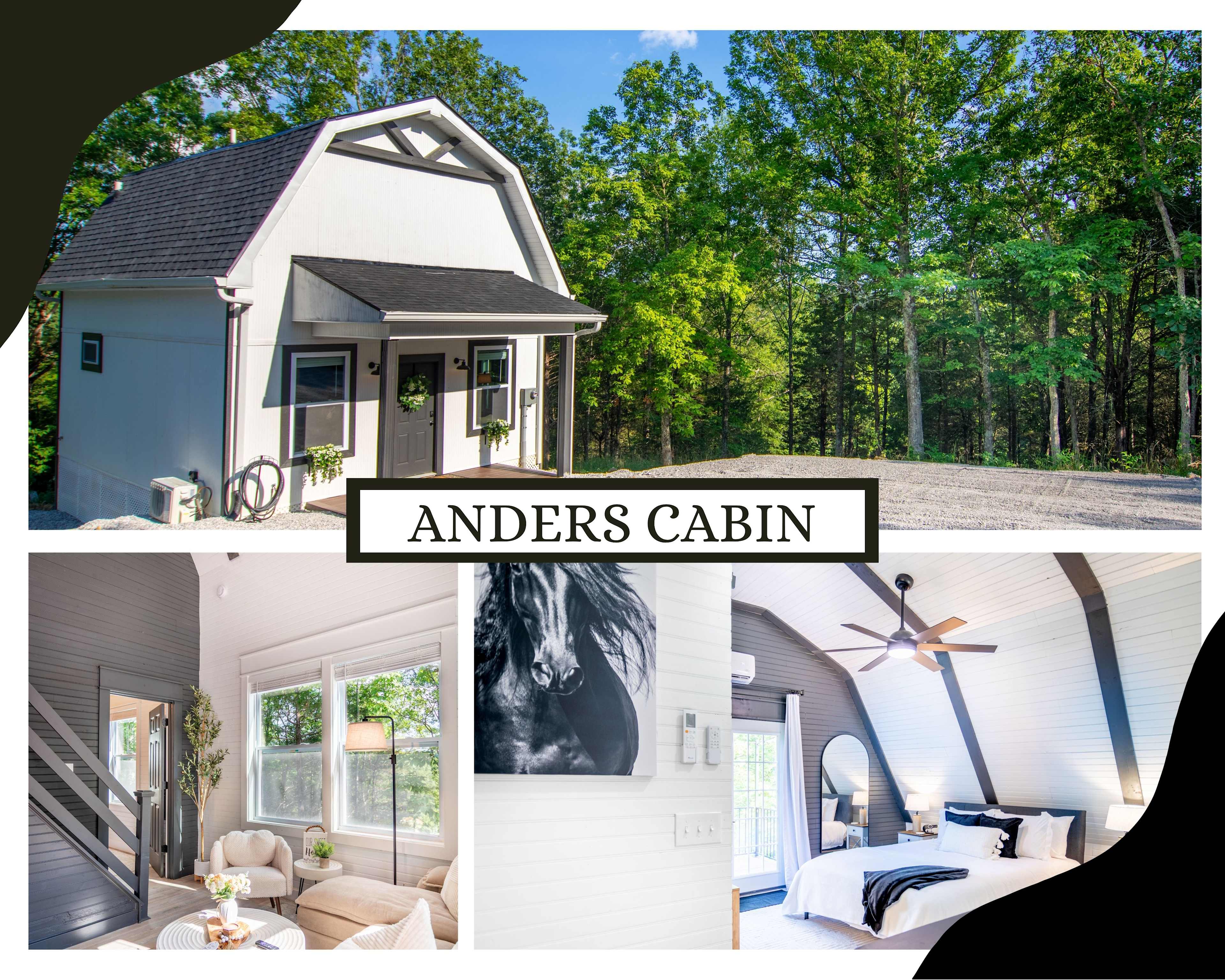 Anders Cabin Near Ark w/Firepit
