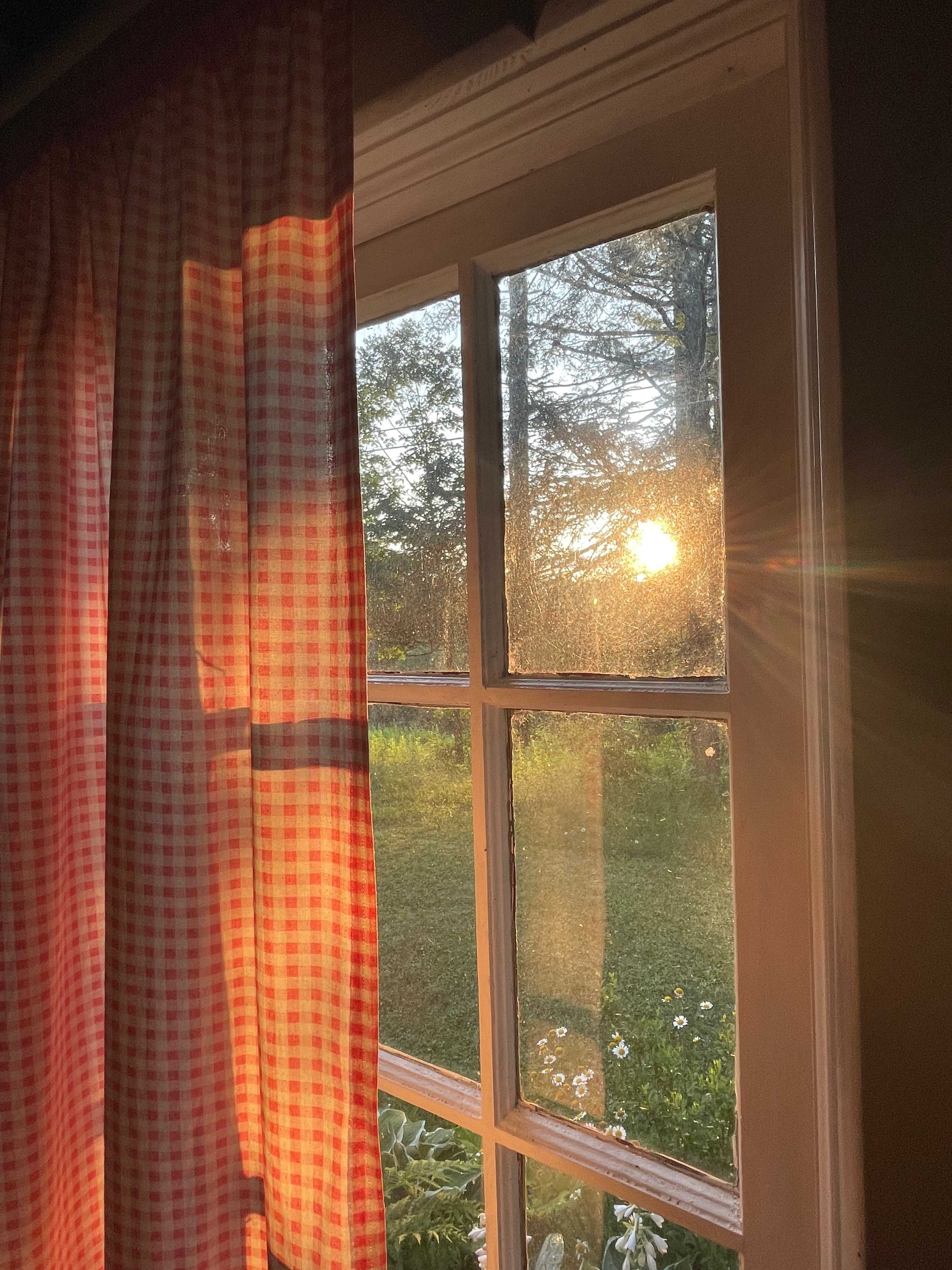 Beautiful morning light in the cottage
