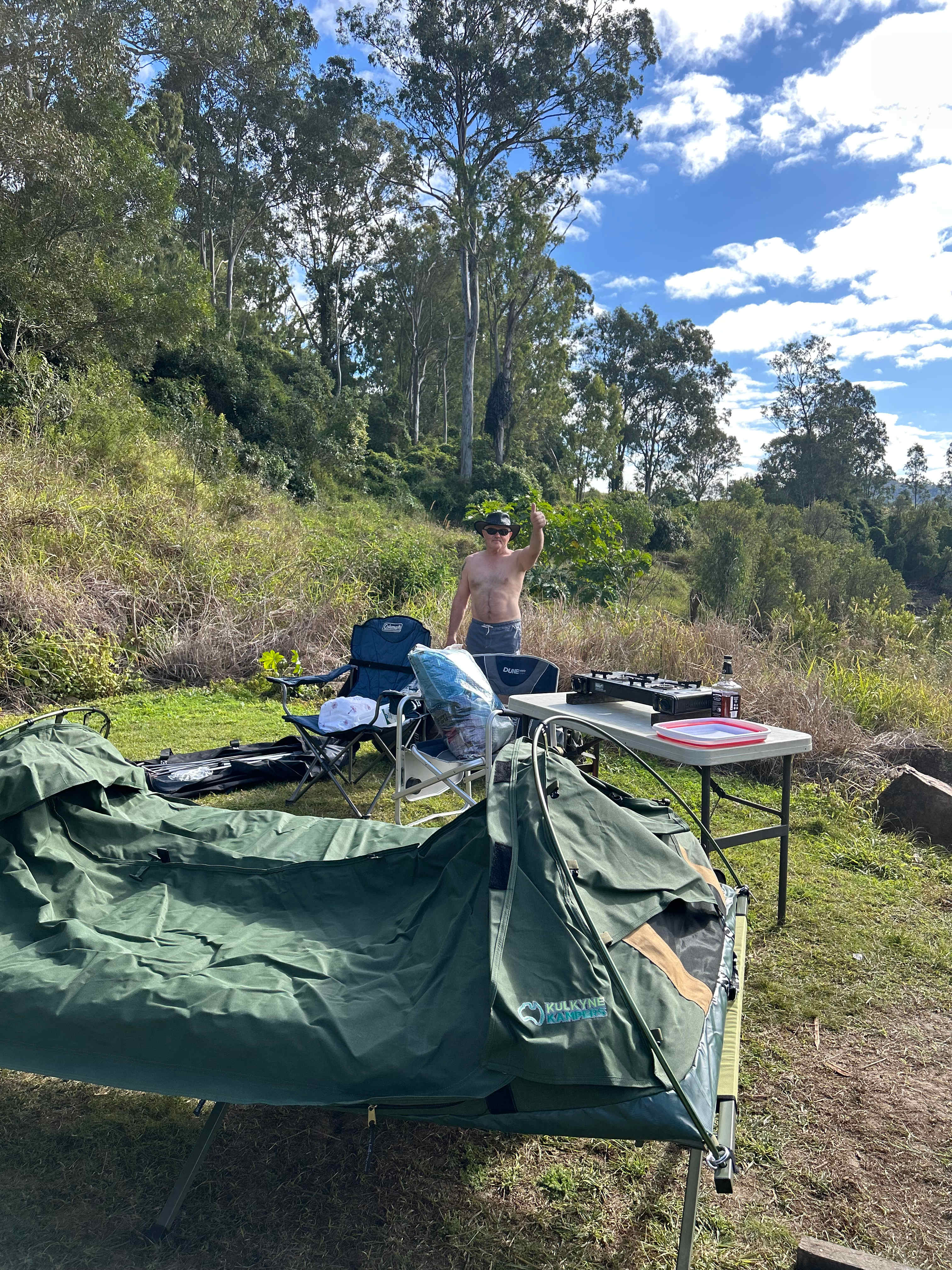 Weefarm Brisbane River Camping