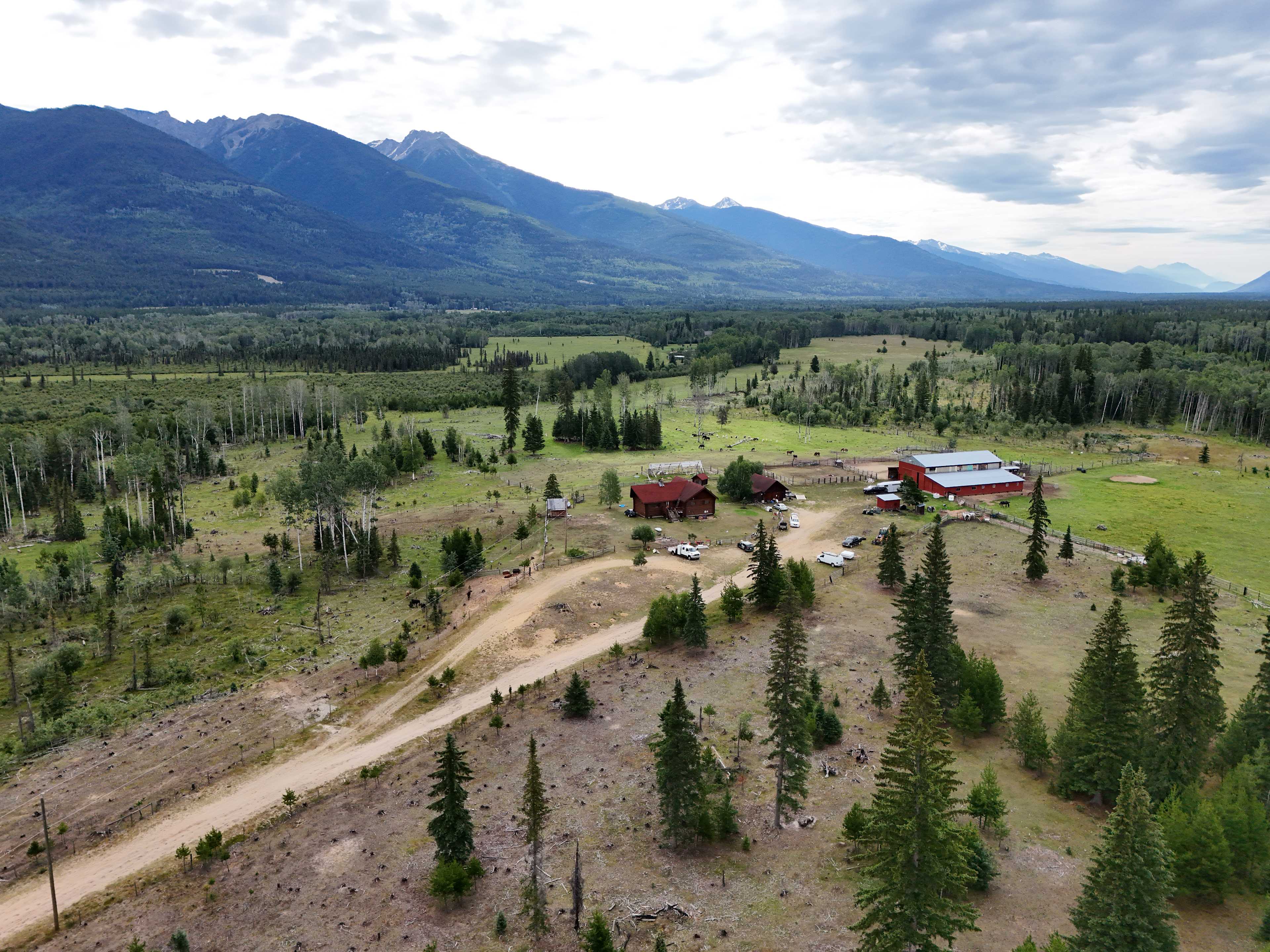 Camp host buildings