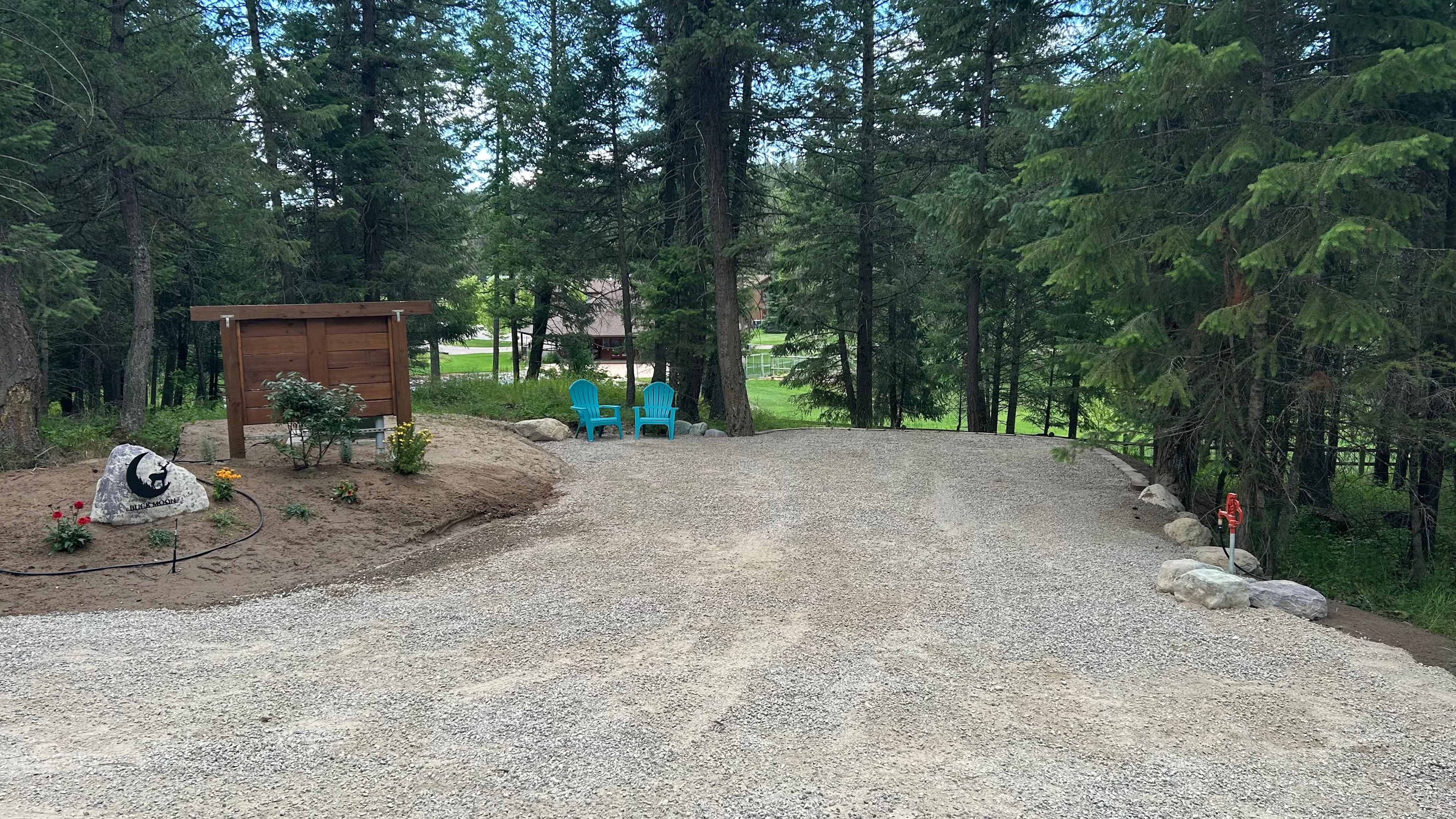 Buck Moon 🦌 campsite
