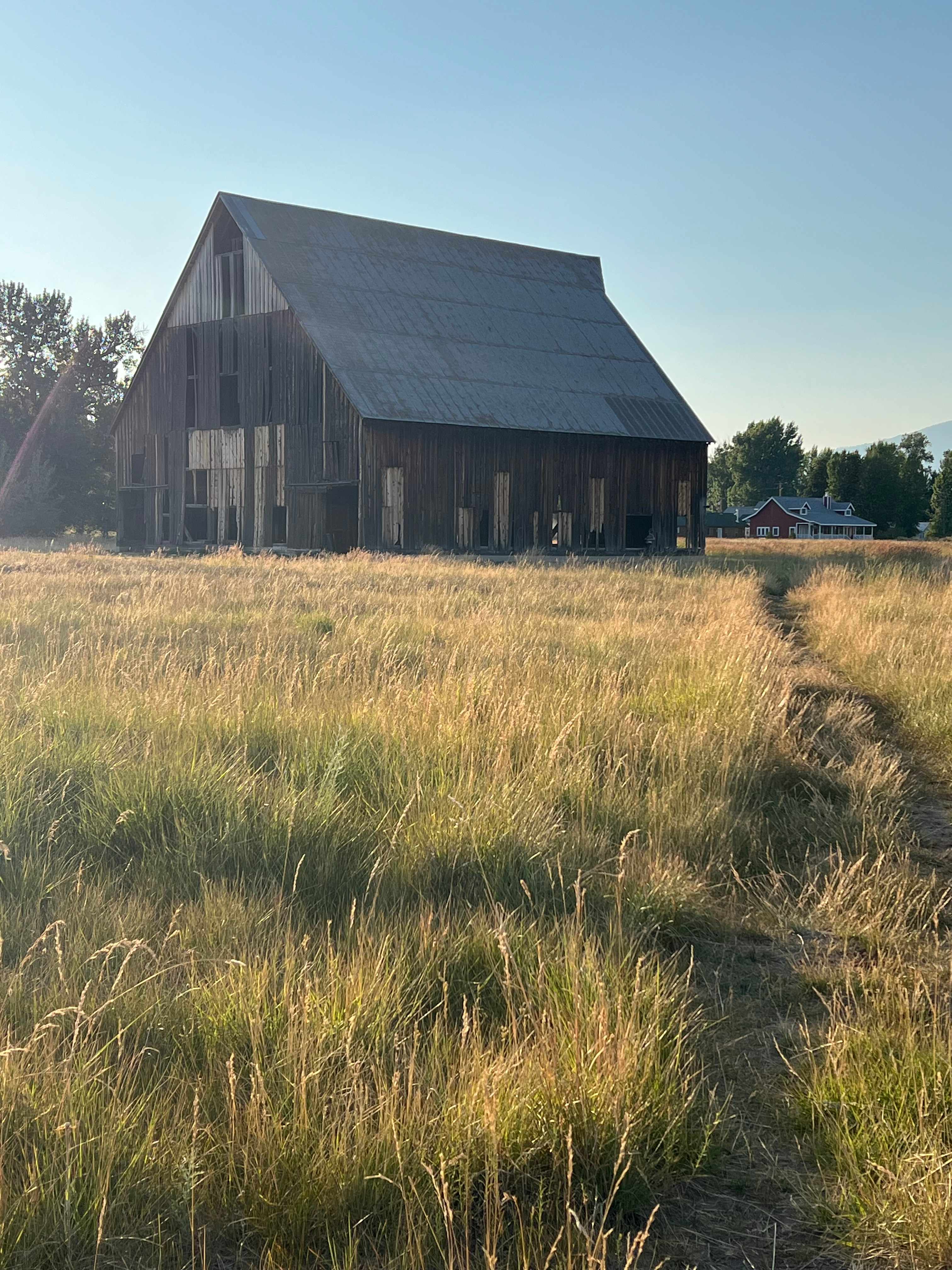 Land trust barn.