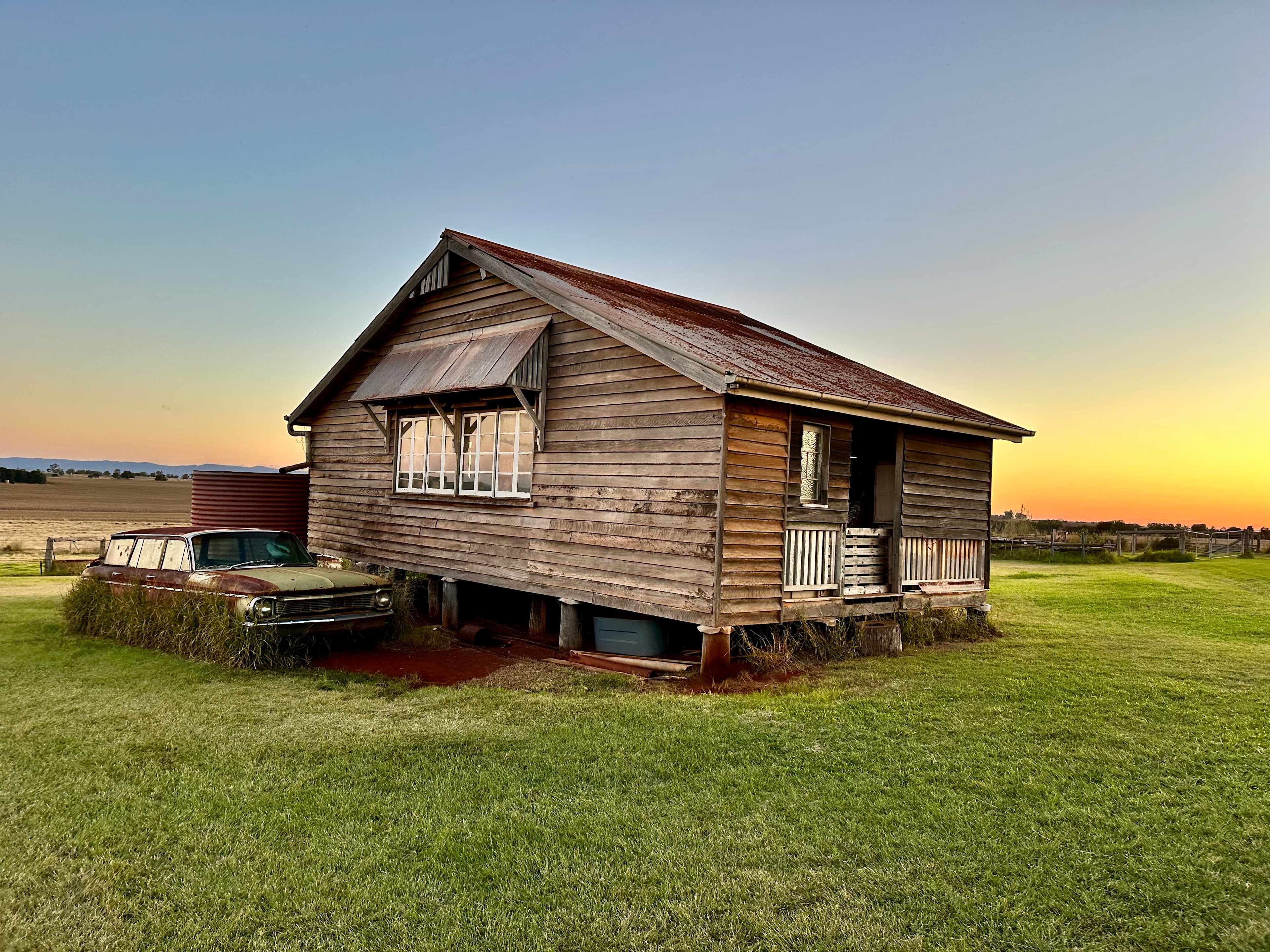Our view @ sunset🥰