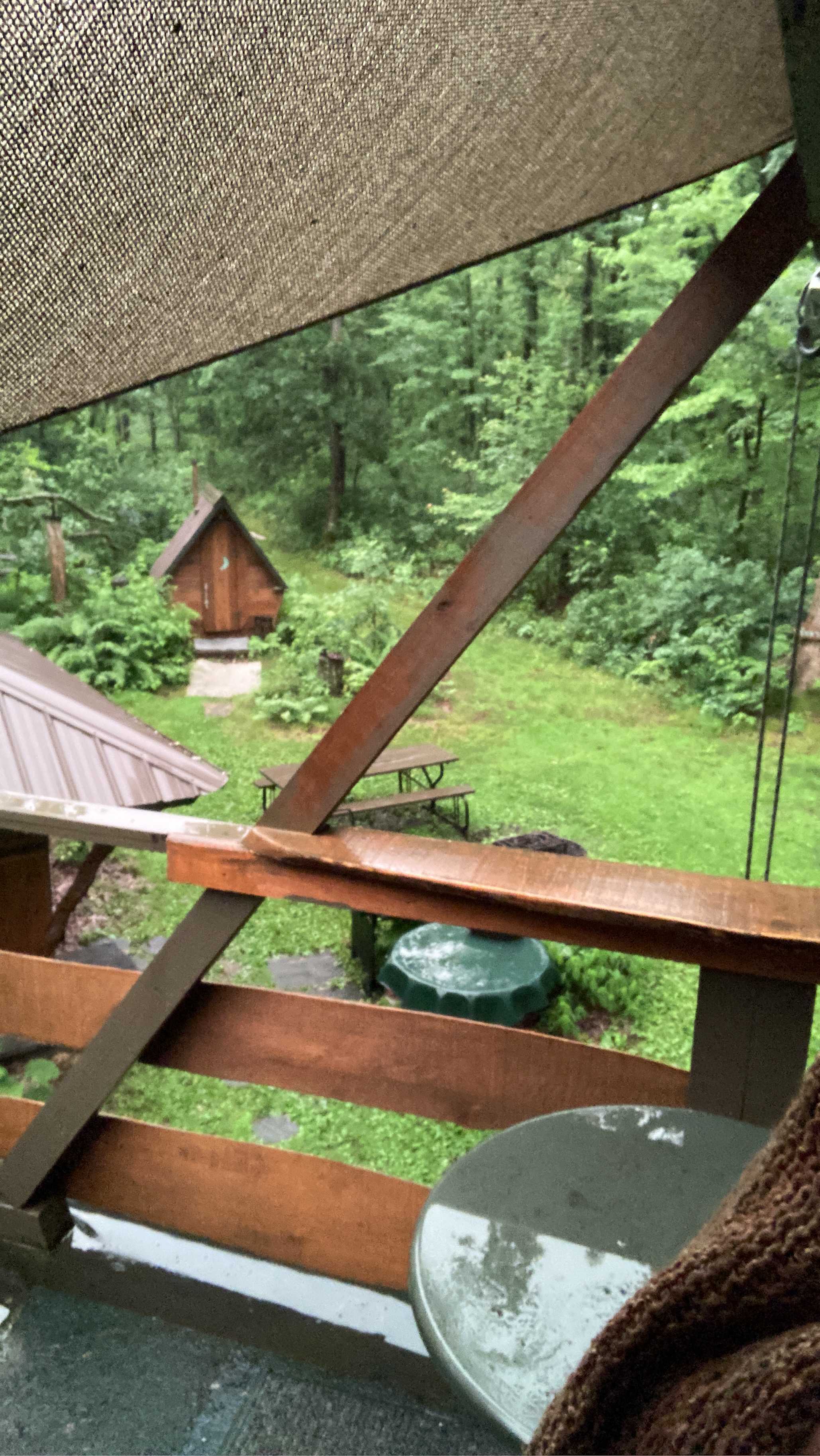 View from the upper level porch!
