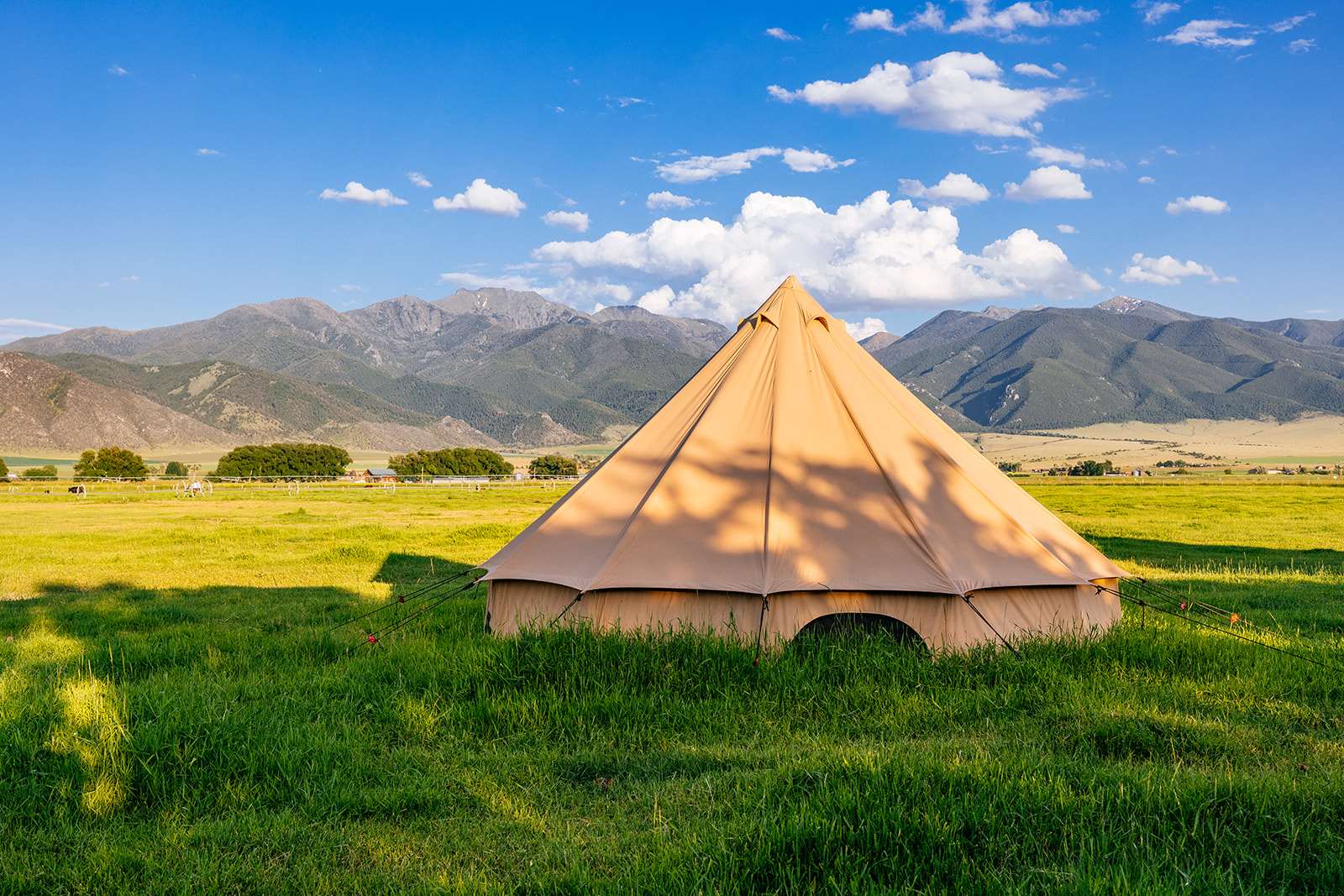 Montana Farm Stay Glamping Tents