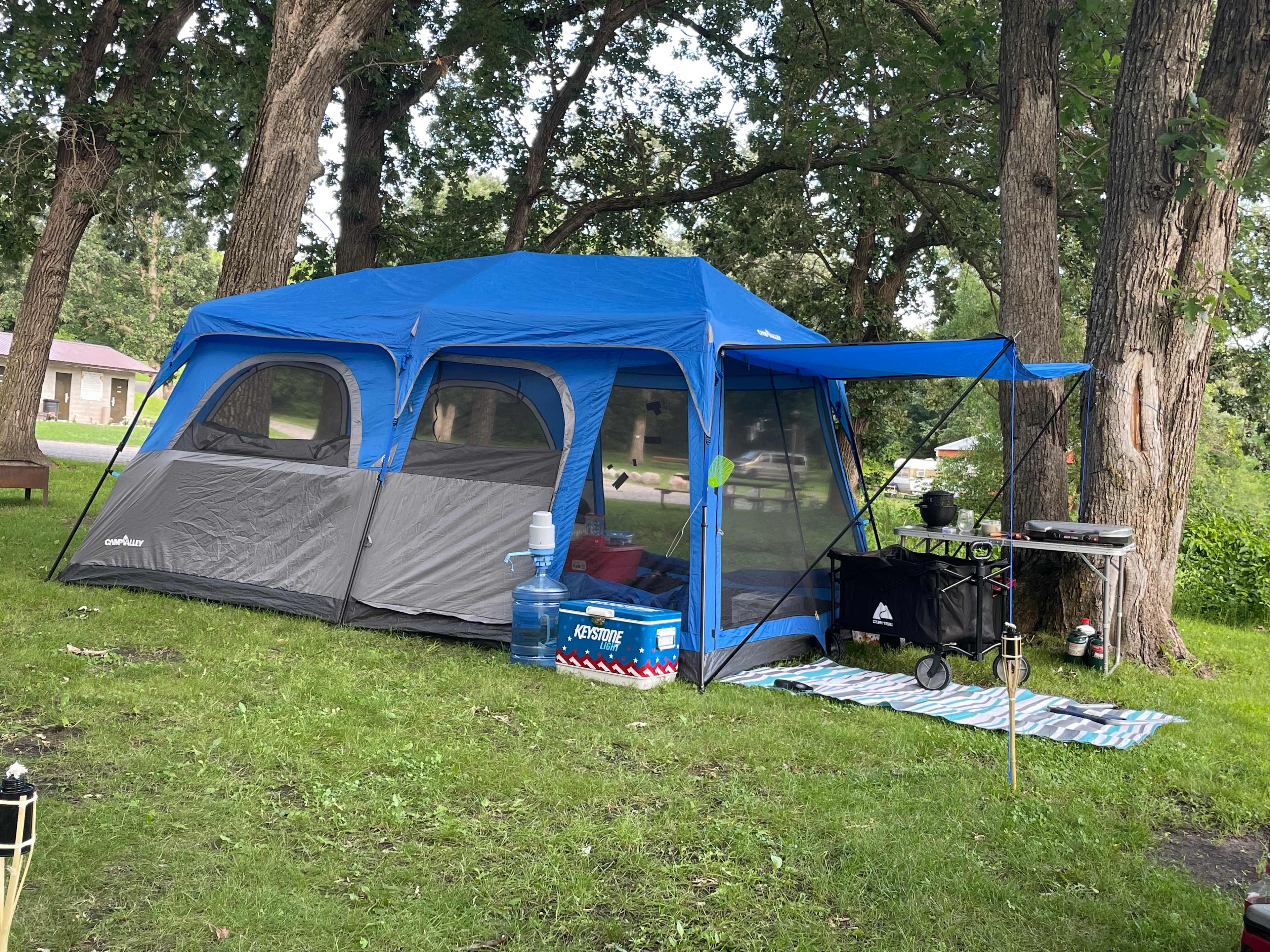 Set up for the week.