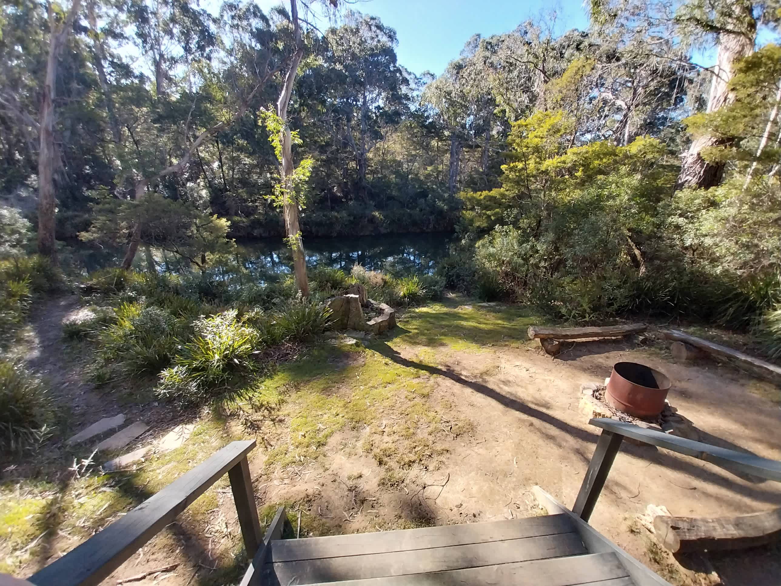 Scribbly Gum secluded bush camping