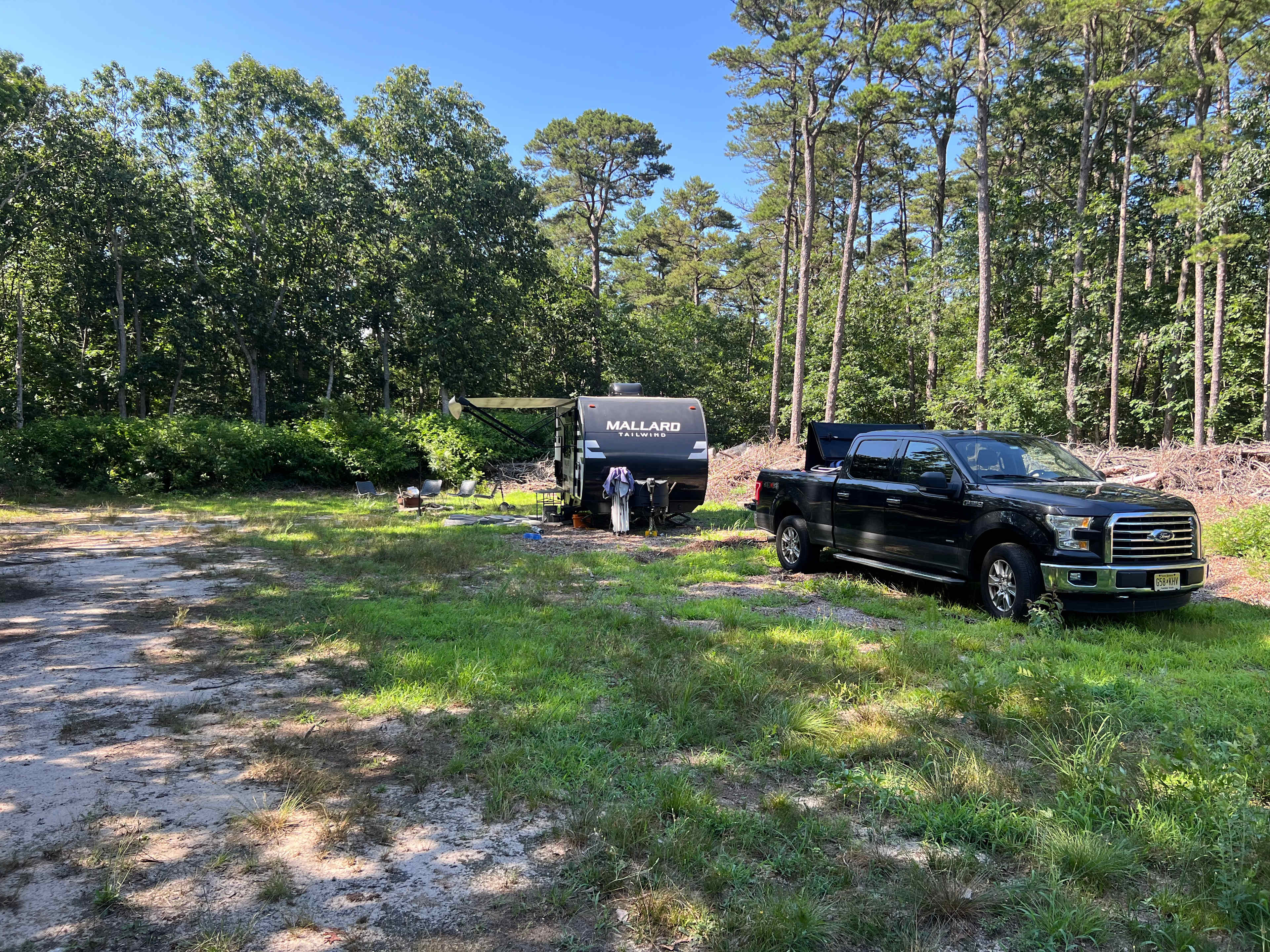 Open Field for Dry Camping