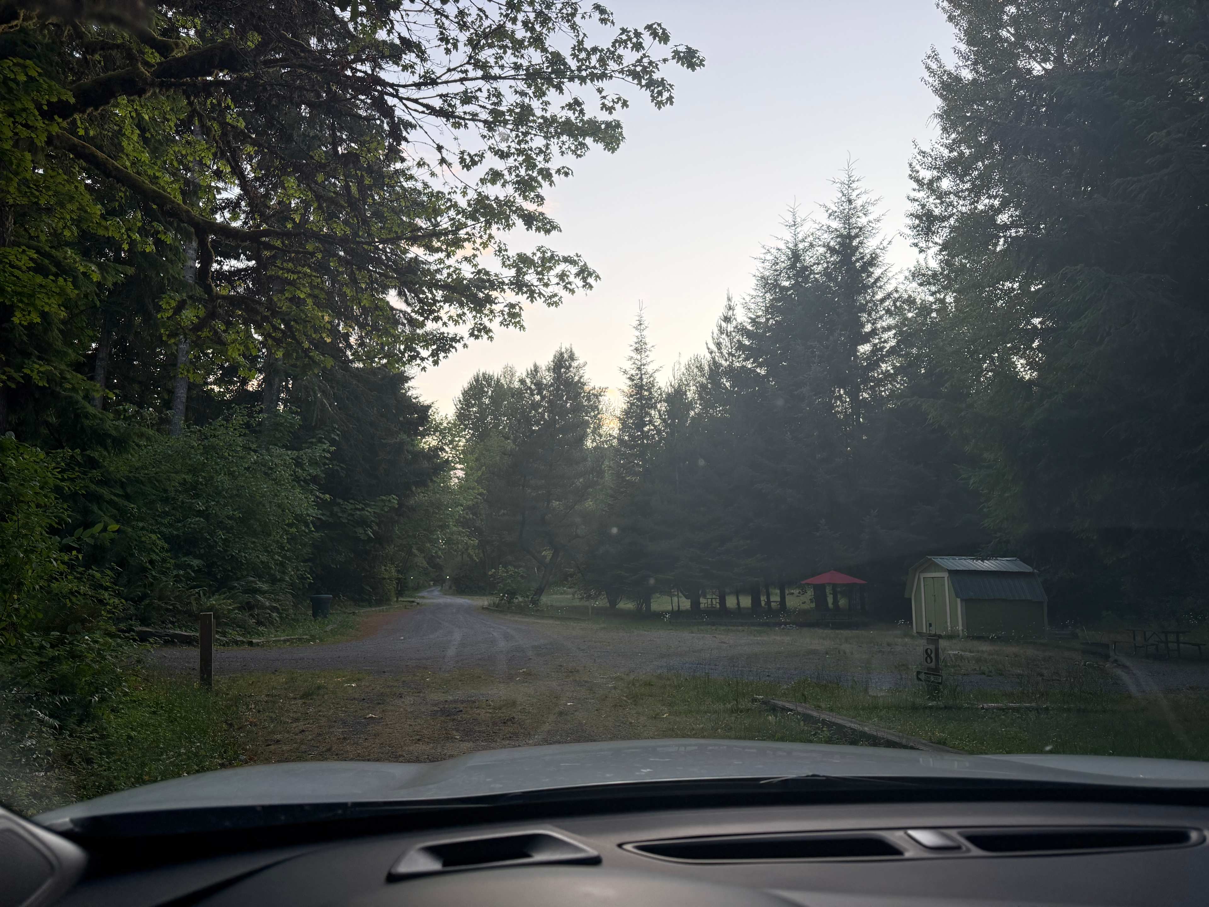 Riverside Camping Near Mt Rainier