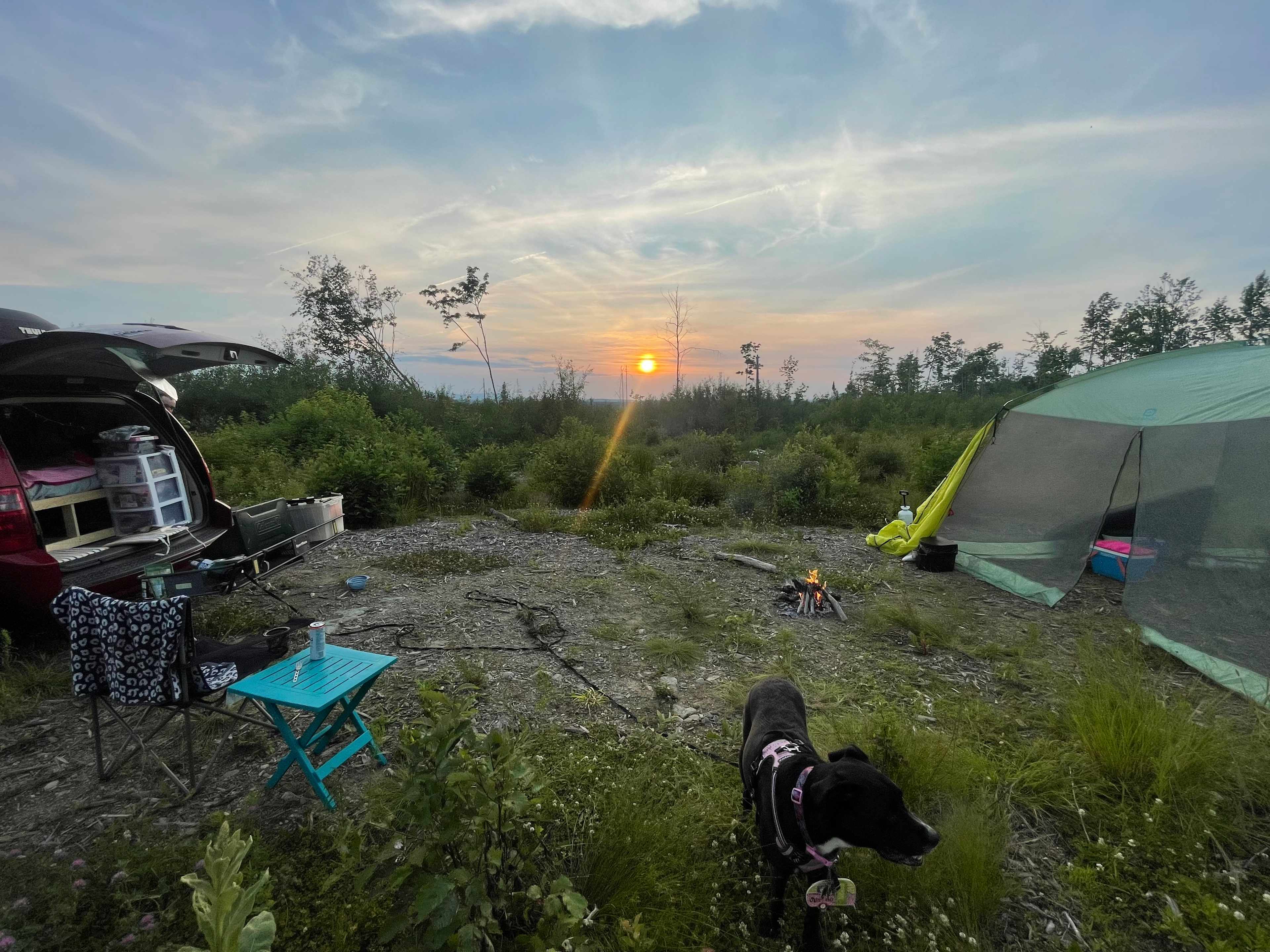 Infinite Skyline Camping