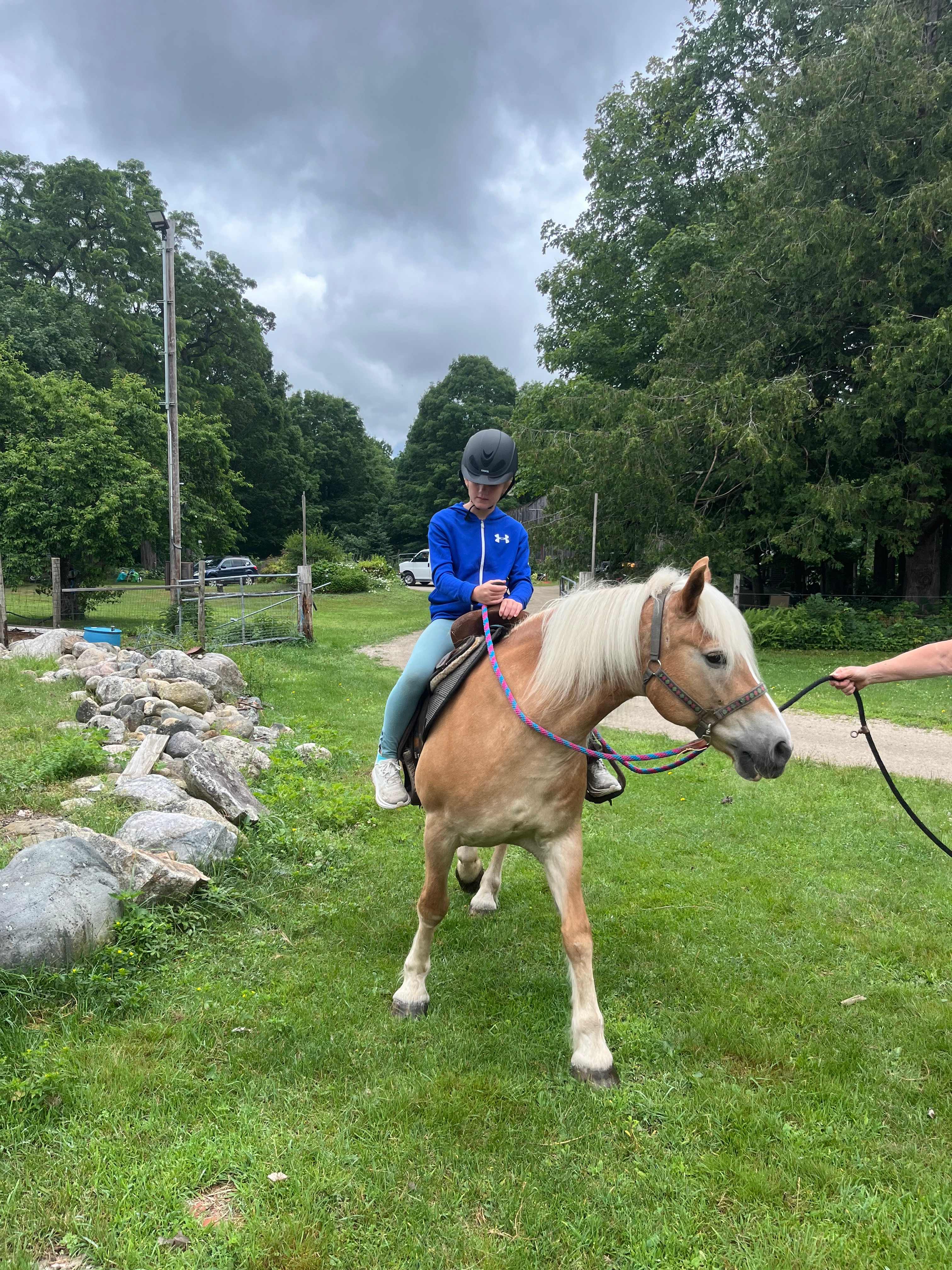 BrandiLee Woods at the Woolley farm