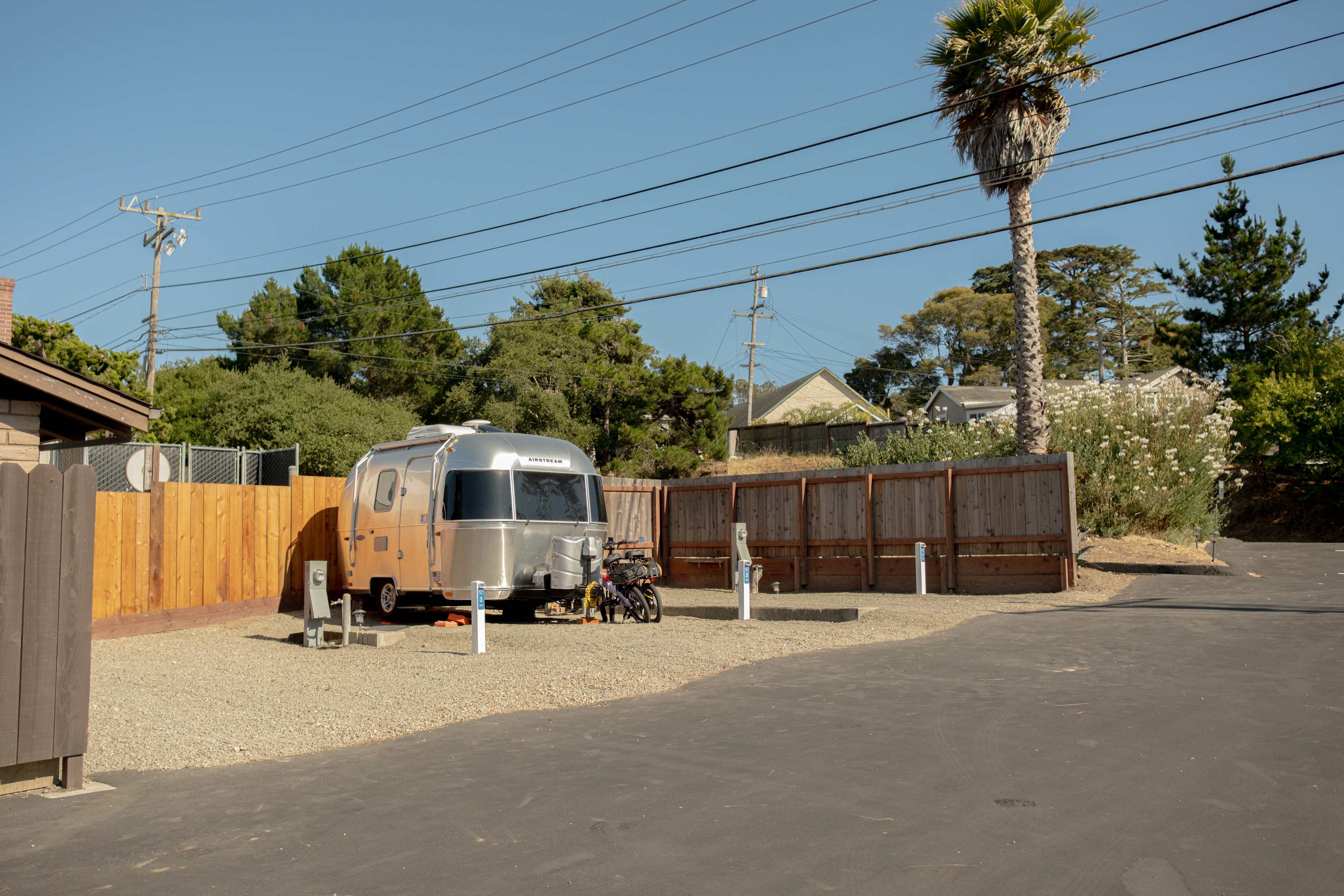 Other campsites on the property.